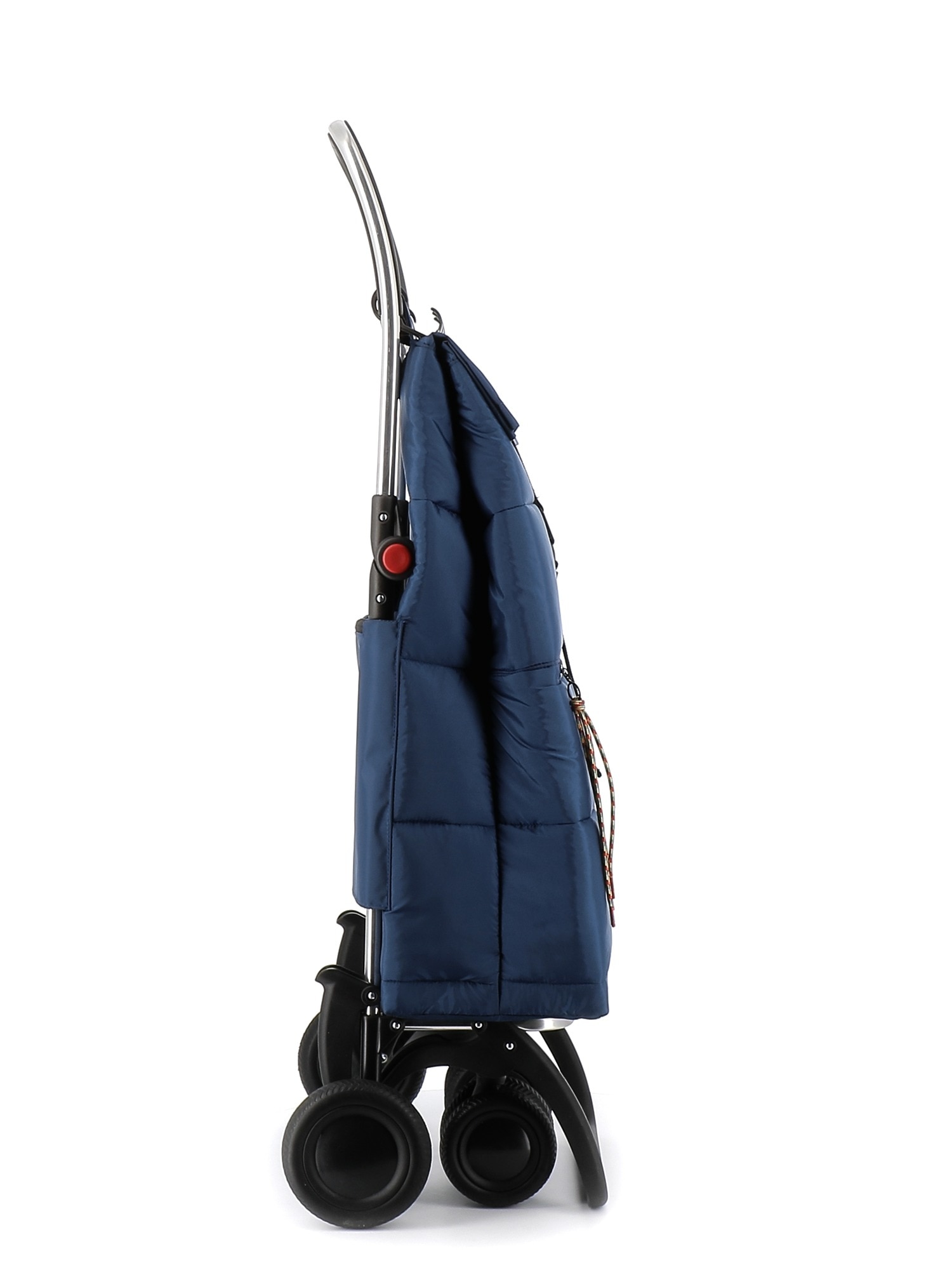 Imagen 2 de Carro de la compra Big Polar 4 Ruedas 2 Giratorias Plegable Rolser - Azul marino Azul marino