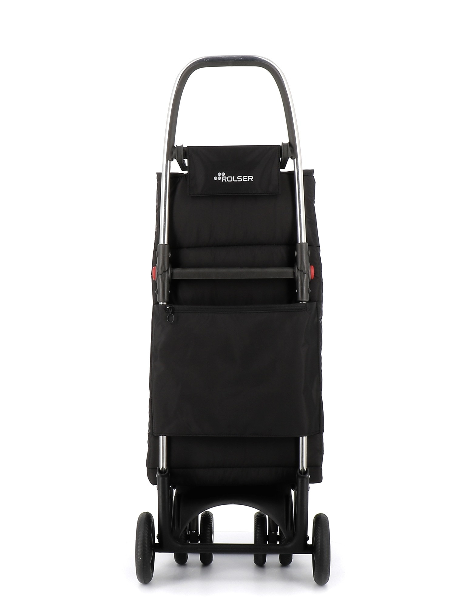 Imagen 3 de Carro de la compra Big Polar 4 Ruedas 2 Giratorias Plegable Rolser - Negro Negro
