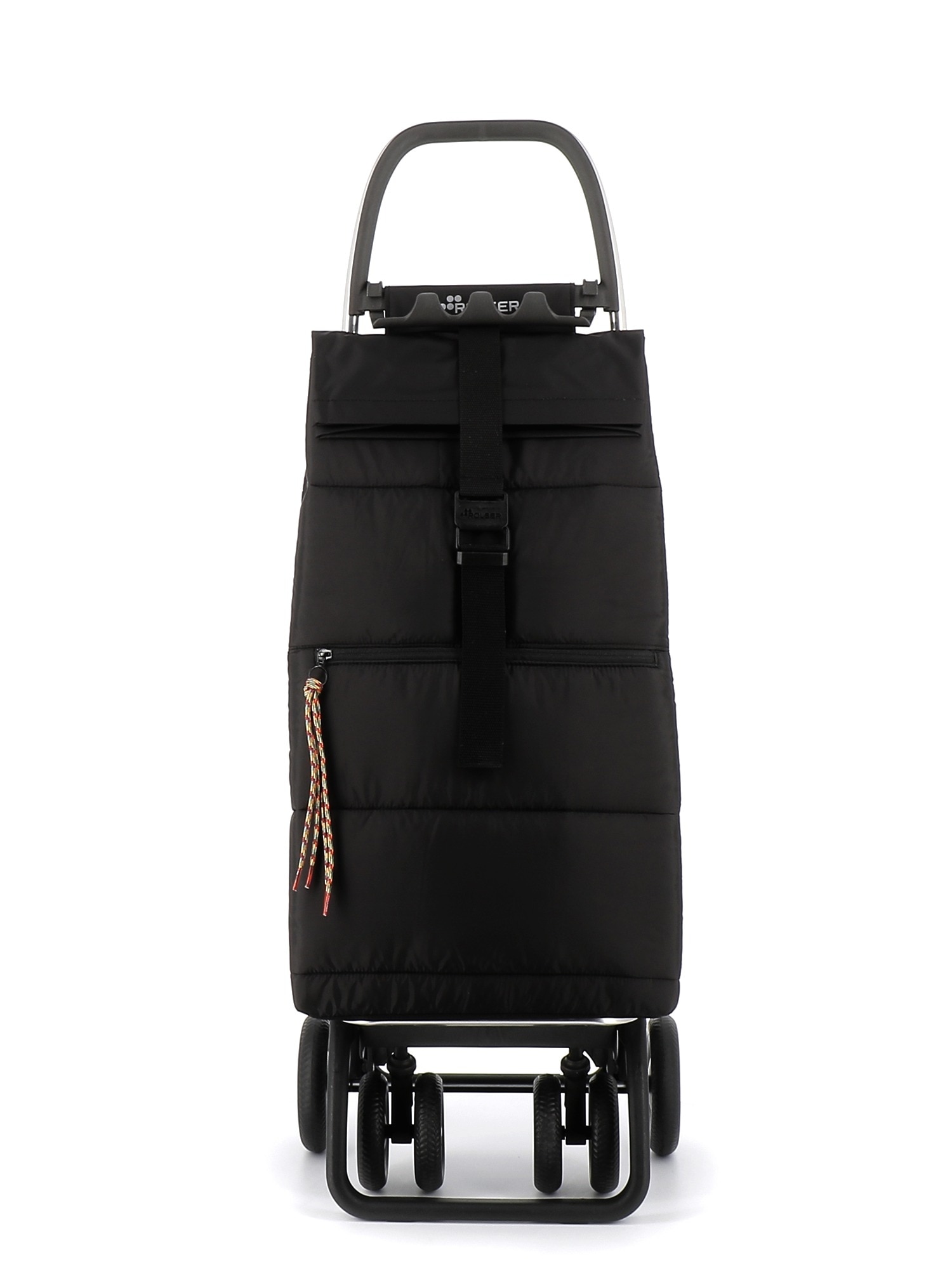 Imagen 4 de Carro de la compra Big Polar 4 Ruedas 2 Giratorias Plegable Rolser - Negro Negro