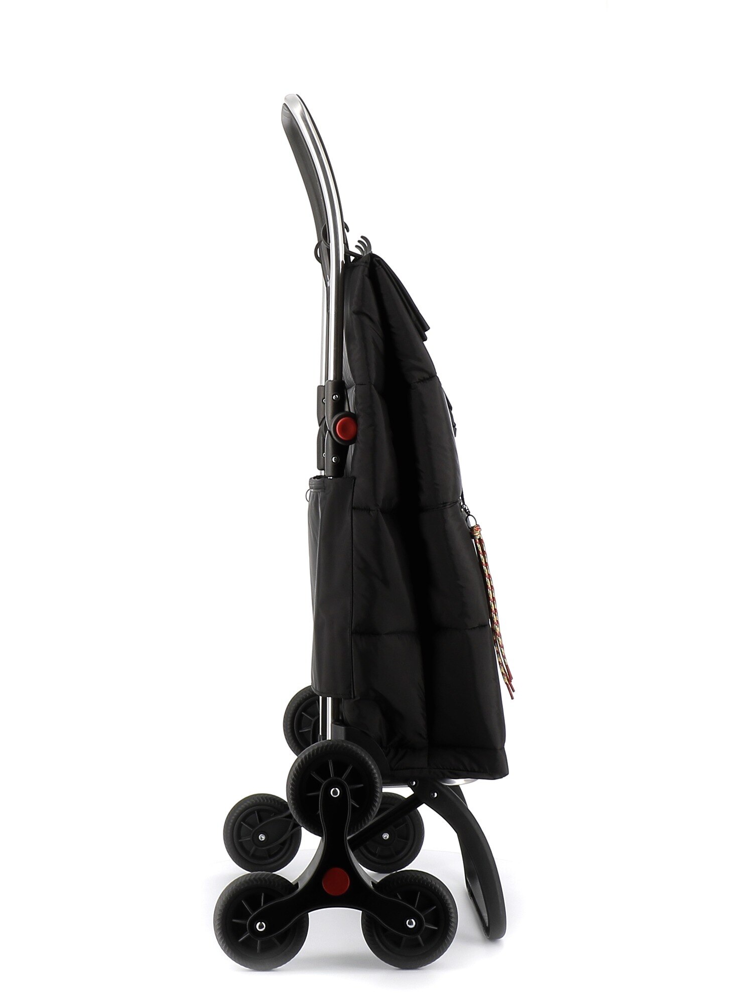 Imagen 2 de Carro de la compra Big Polar 6 Ruedas Sube Escaleras Plegable Rolser - Negro Negro