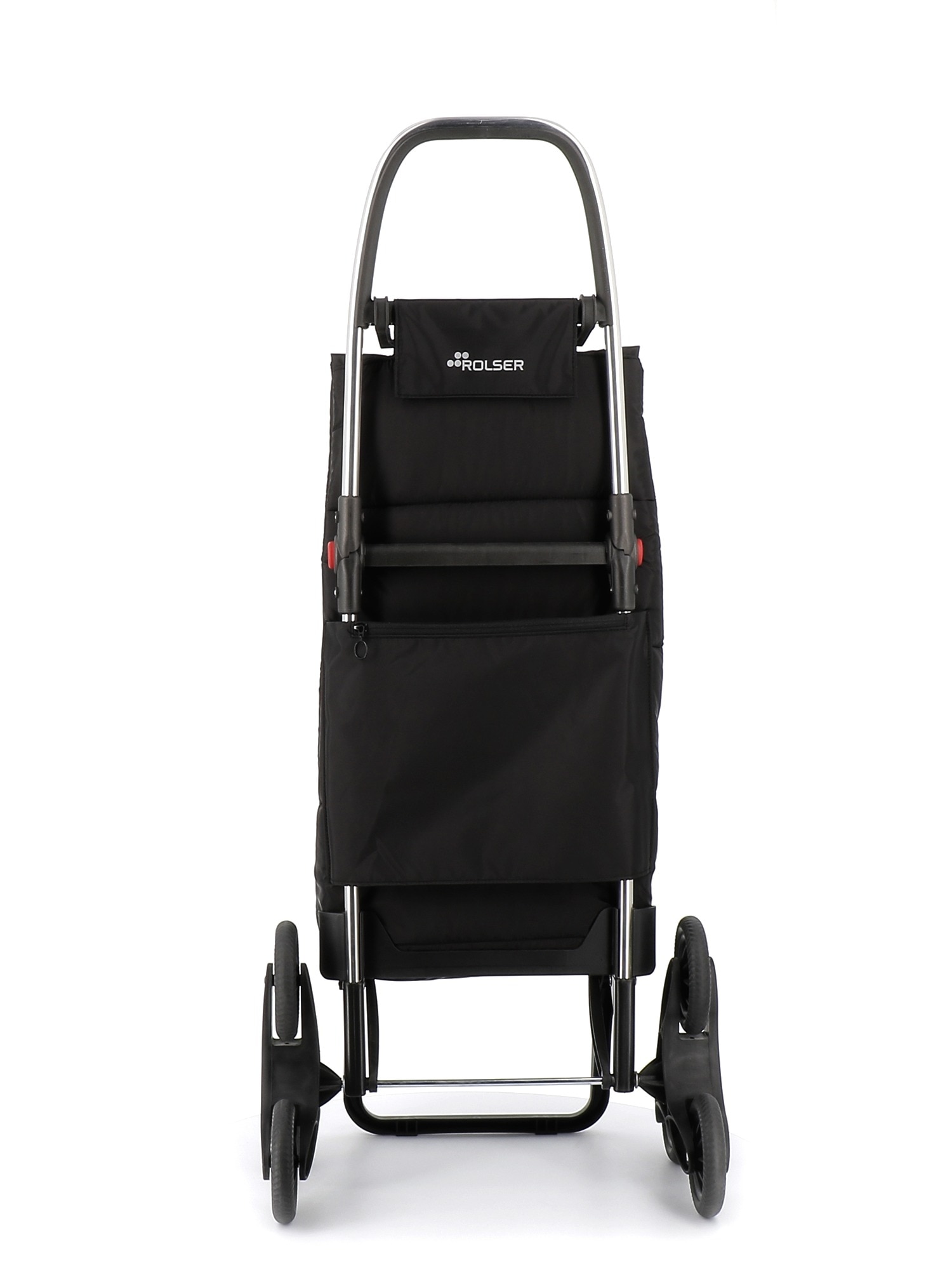 Imagen 3 de Carro de la compra Big Polar 6 Ruedas Sube Escaleras Plegable Rolser - Negro Negro