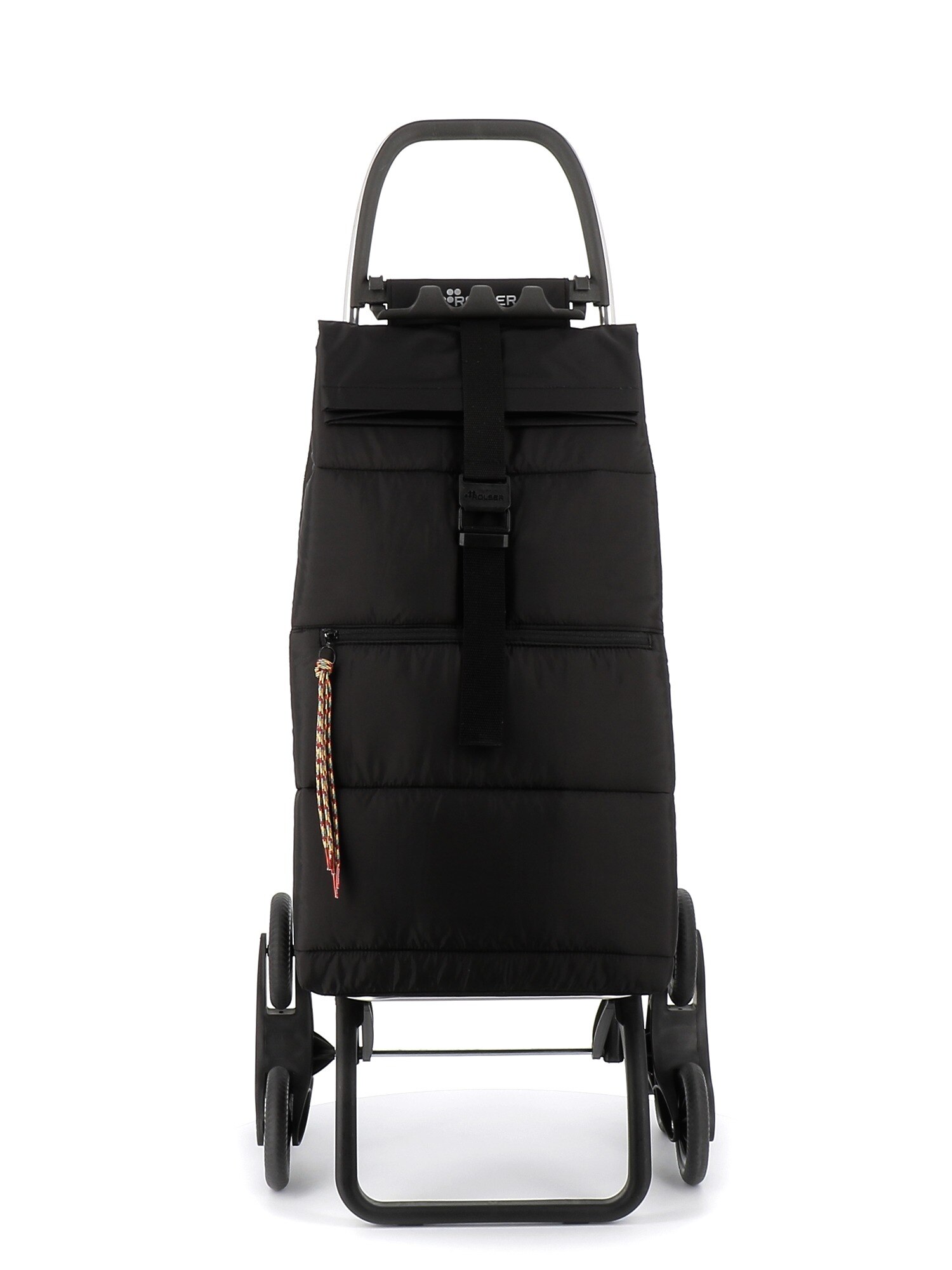 Imagen 4 de Carro de la compra Big Polar 6 Ruedas Sube Escaleras Plegable Rolser - Negro Negro
