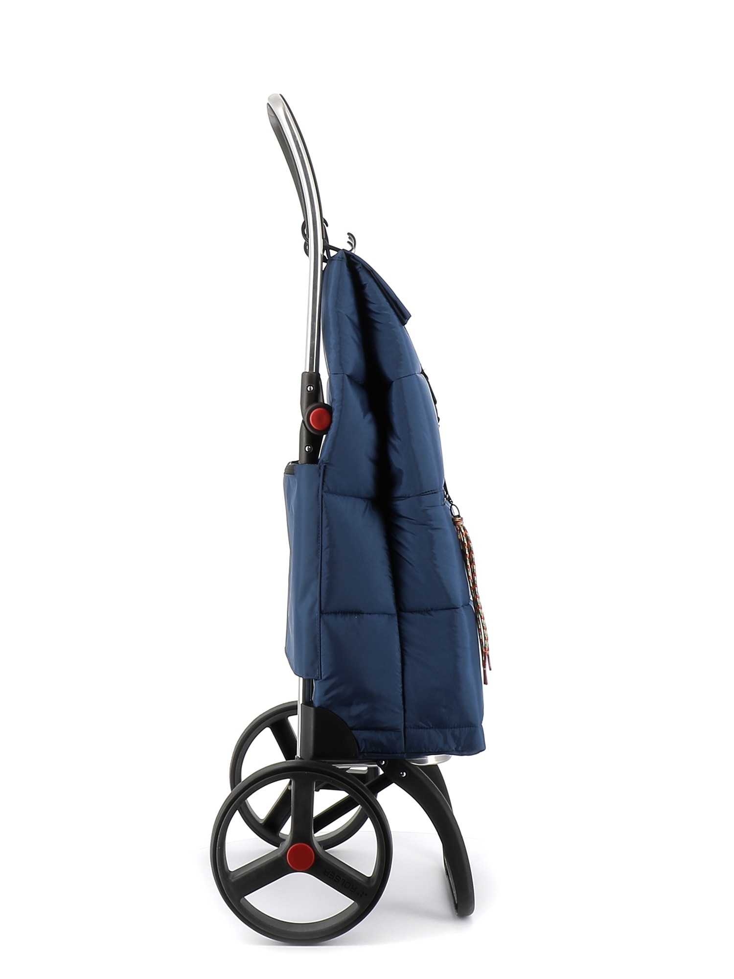 Imagen 2 de Carro de la compra Big Polar 2 Ruedas Grandes Plegable Rolser - Azul marino Azul marino
