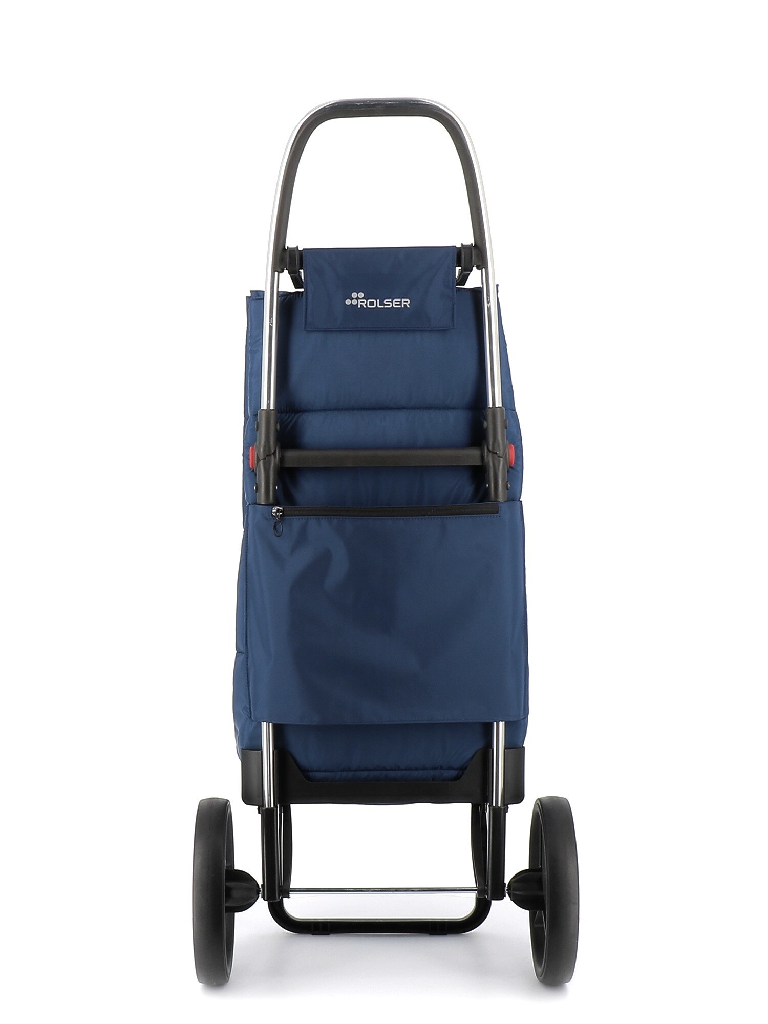 Imagen 3 de Carro de la compra Big Polar 2 Ruedas Grandes Plegable Rolser - Azul marino Azul marino