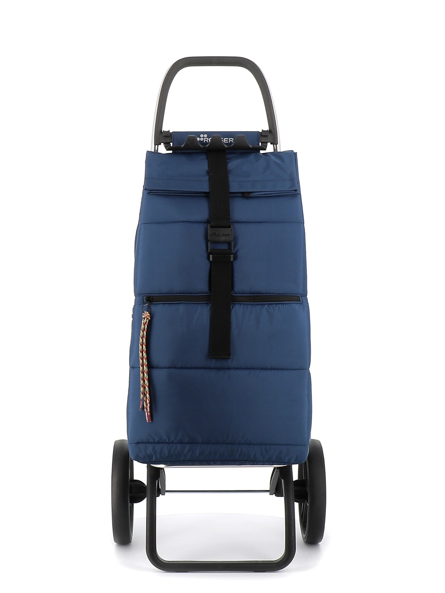 Imagen 4 de Carro de la compra Big Polar 2 Ruedas Grandes Plegable Rolser - Azul marino Azul marino