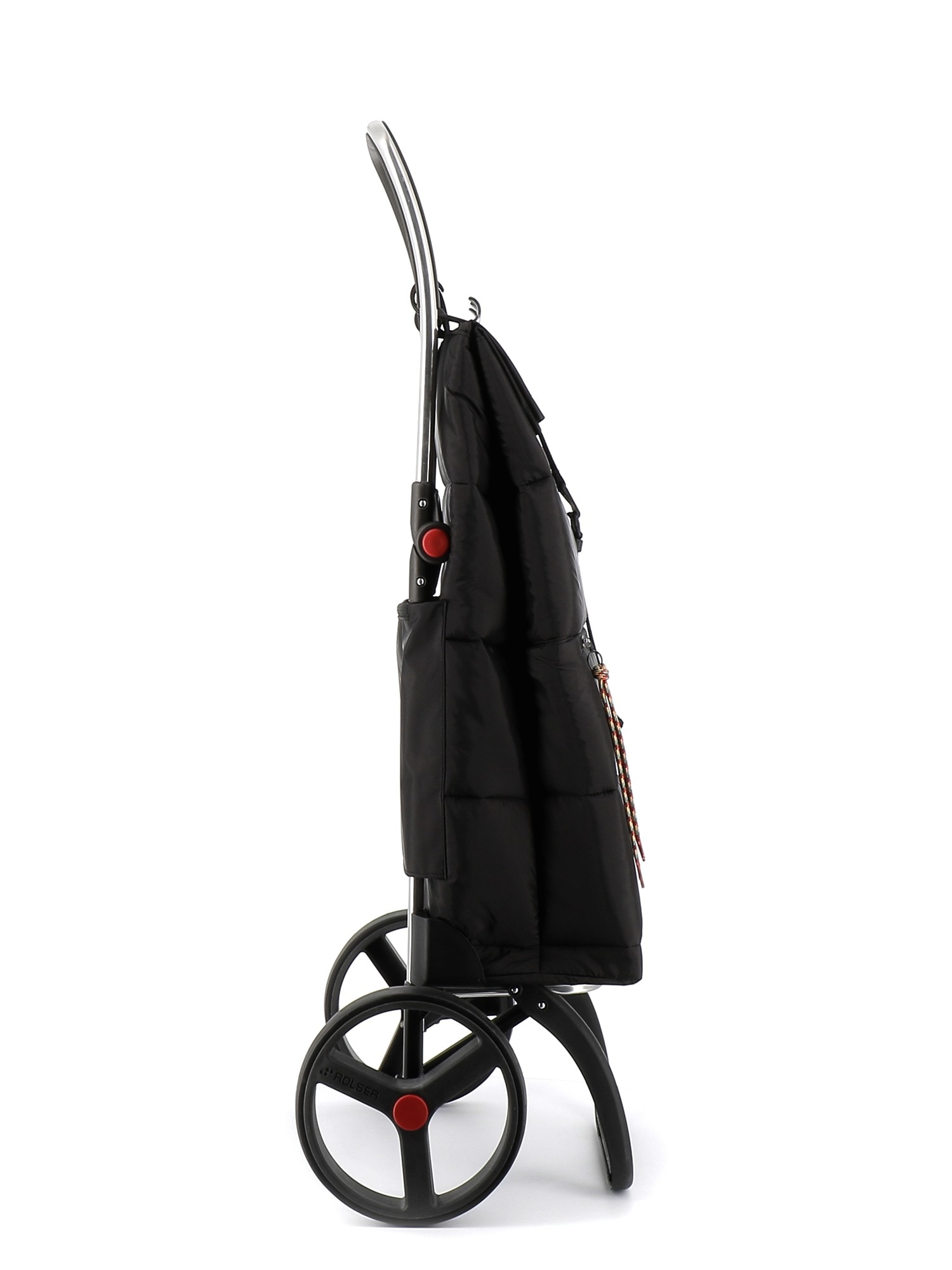 Imagen 2 de Carro de la compra Big Polar 2 Ruedas Grandes Plegable Rolser - Negro Negro