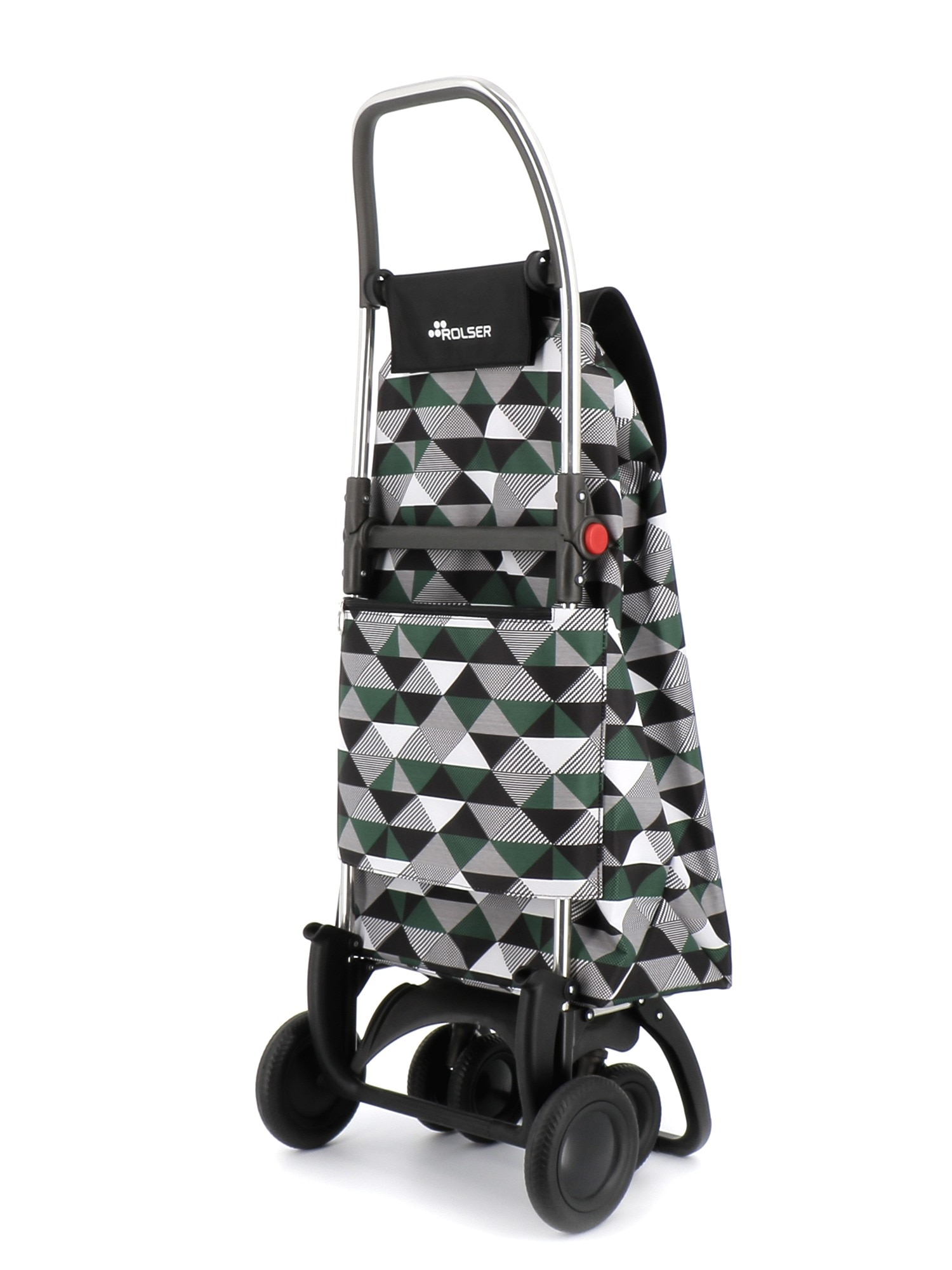 Imagen 3 de Carro de la compra I-Max Sahara 4 Ruedas 2 Giratorias Plegable Rolser - Kaki Kaki