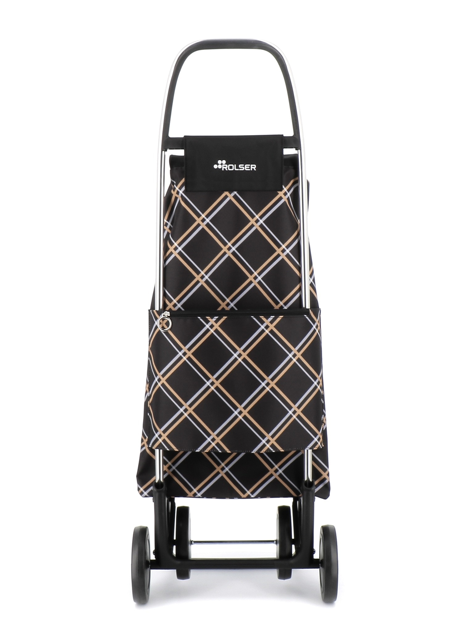 Carro de la compra I-Max Chiara 4 Ruedas Rolser - Negro Negro-4