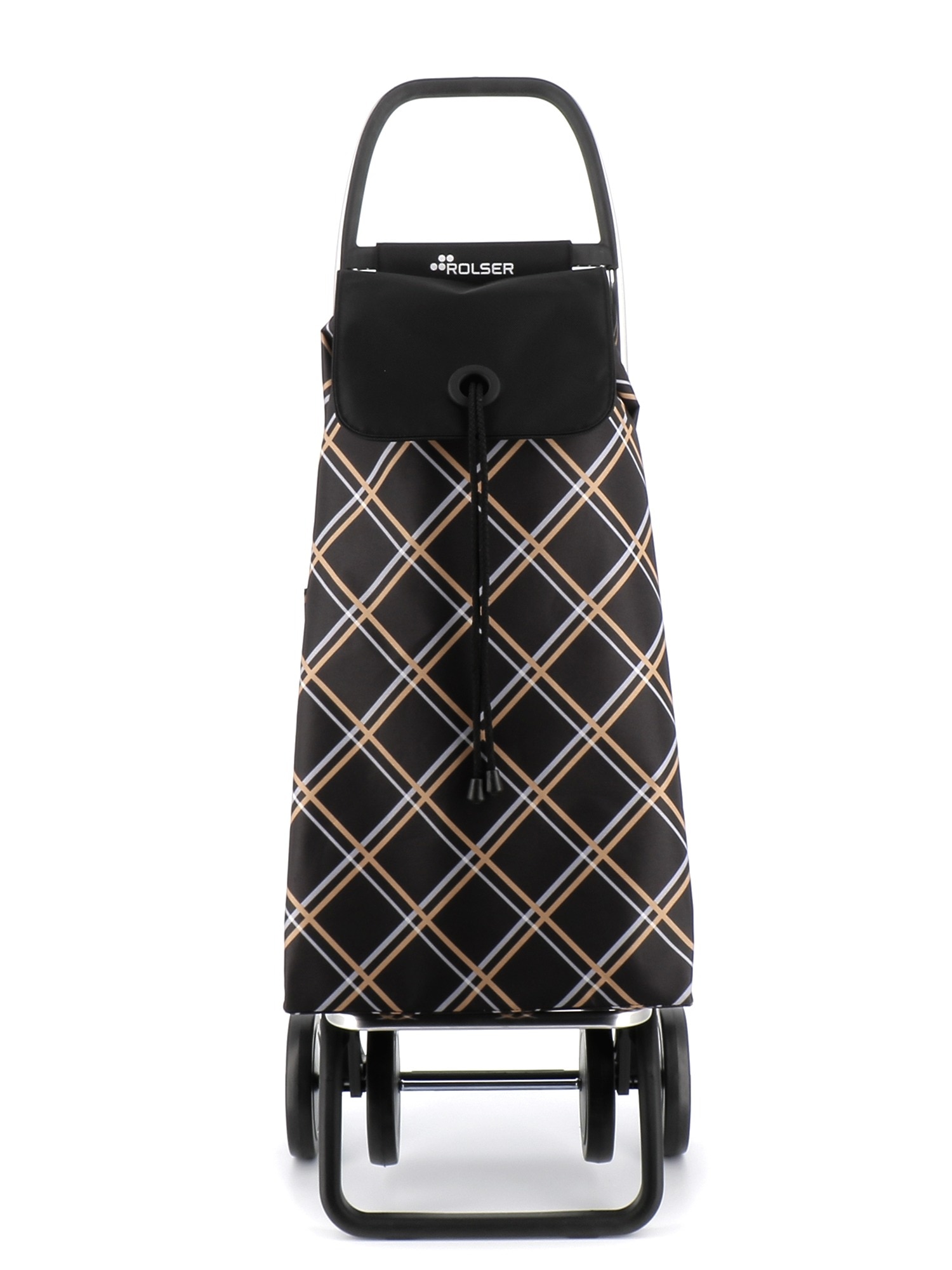Carro de la compra I-Max Chiara 4 Ruedas Rolser - Negro Negro-5