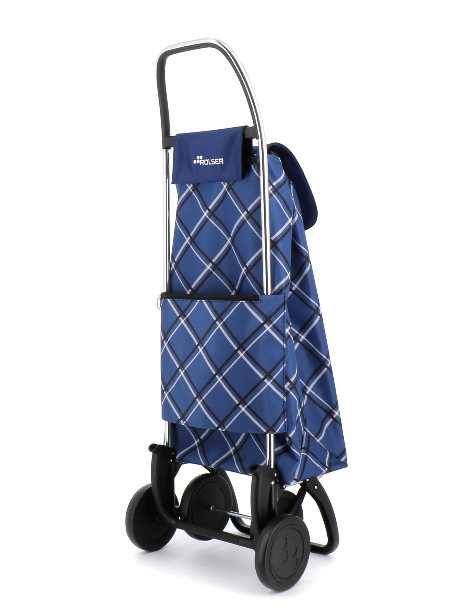Carro de la compra I-Max Chiara 4 Ruedas Rolser - Azul Azul-3