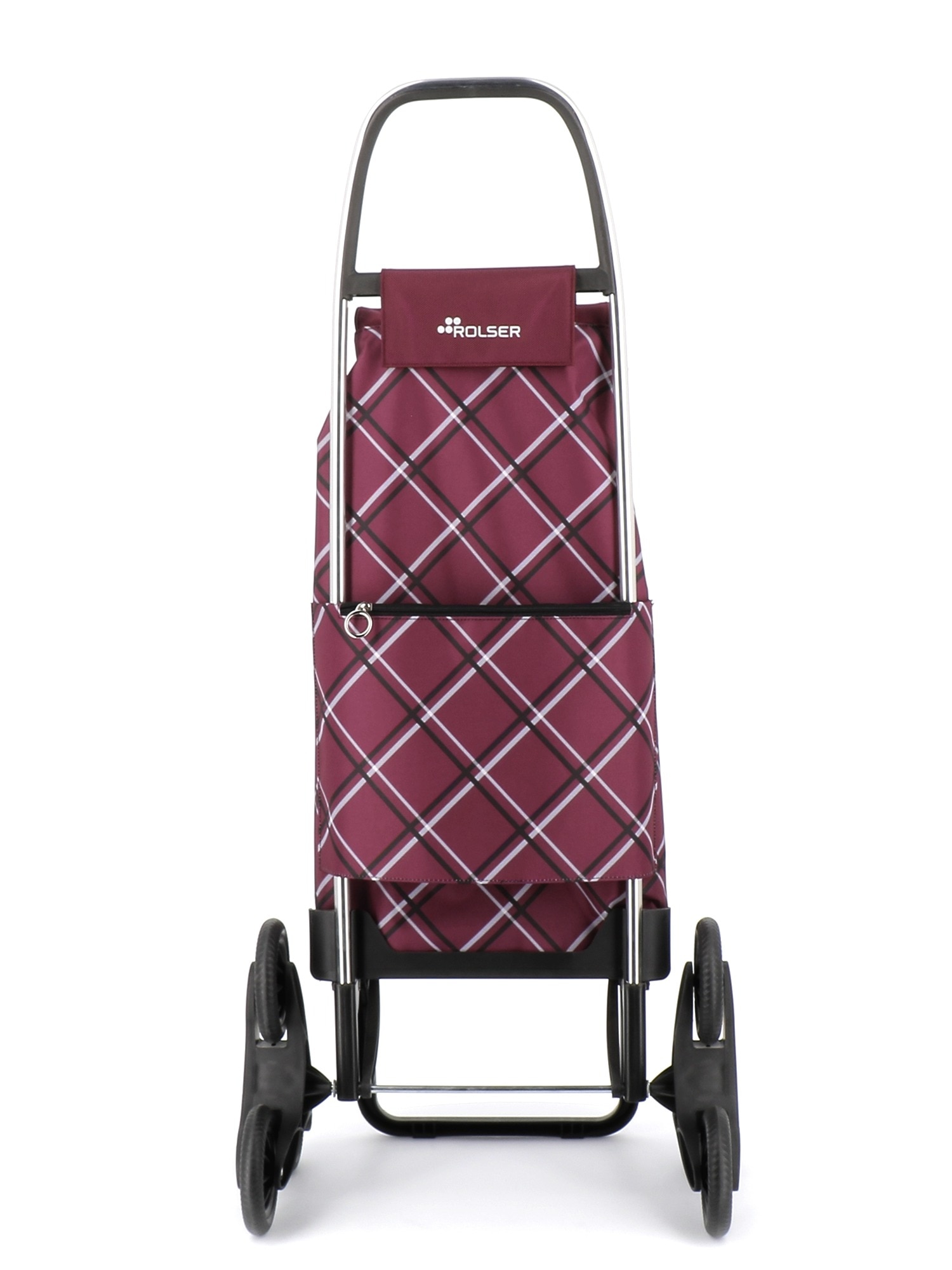 Imagen 4 de Carro de la compra I-Max Chiara 6 Ruedas Sube Escaleras Rolser - Burdeos Burdeos