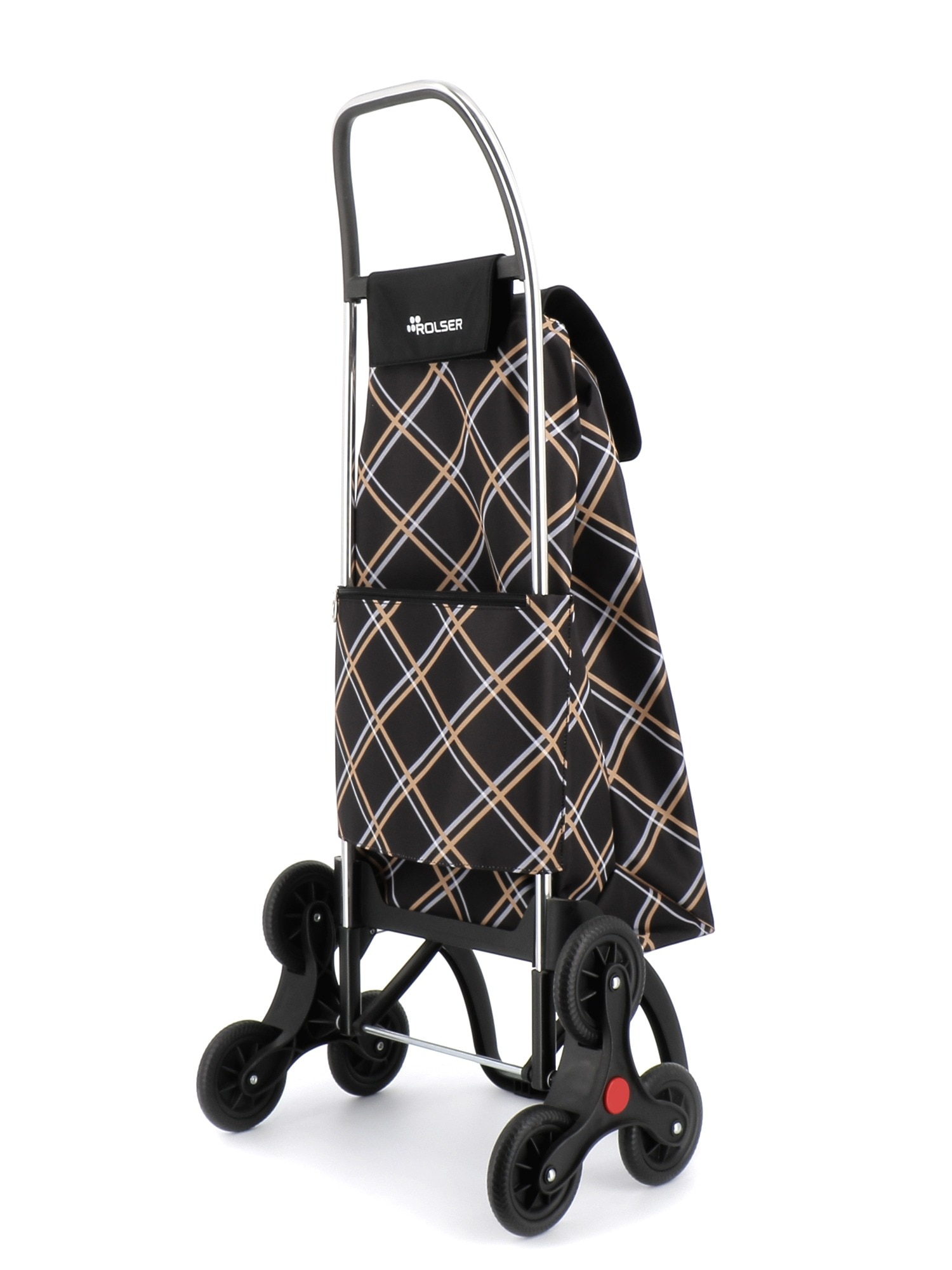 Imagen 3 de Carro de la compra I-Max Chiara 6 Ruedas Sube Escaleras Rolser - Negro Negro