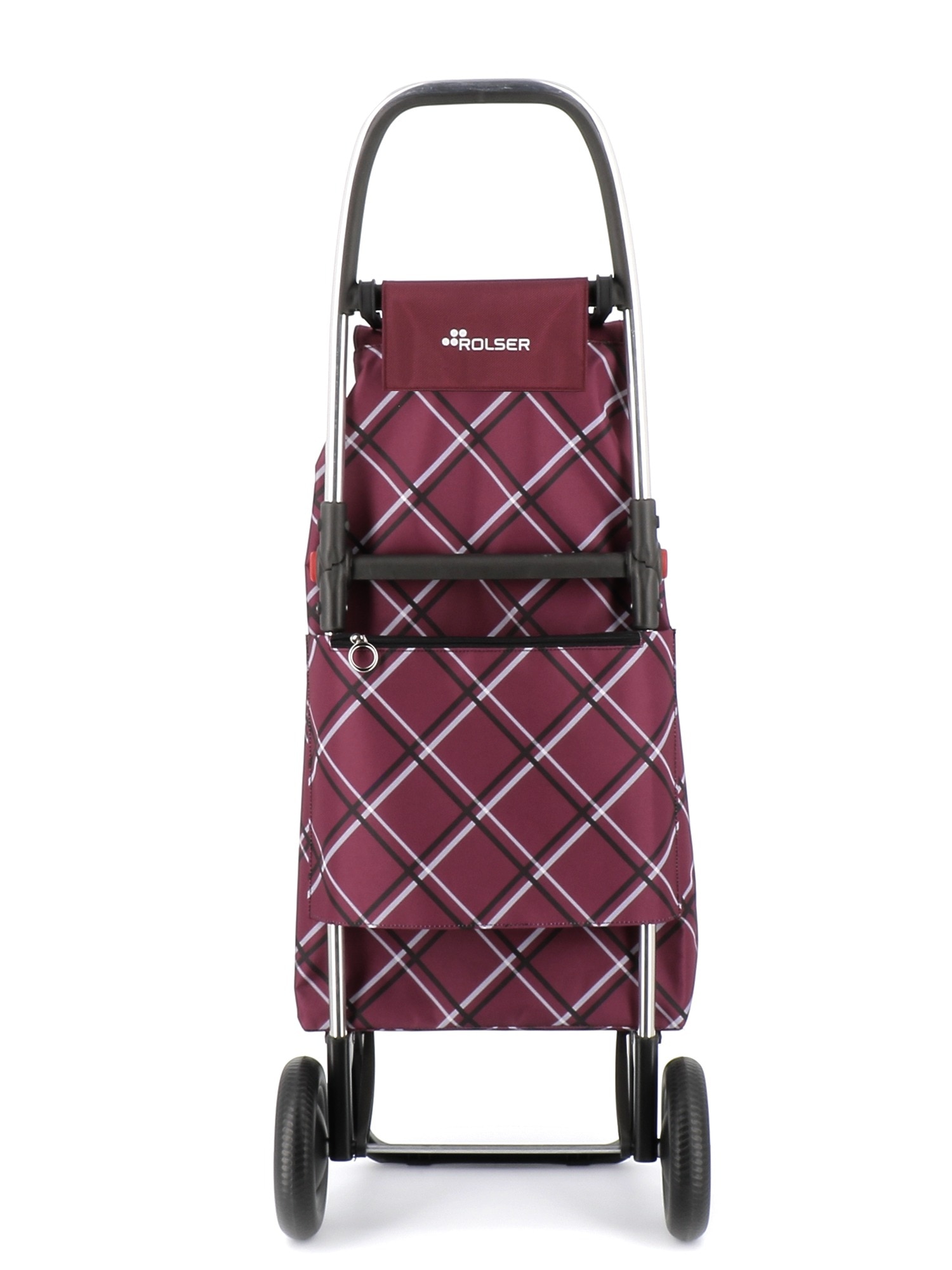 Carro de la compra I-Max Chiara 2 Ruedas Plegable Rolser - Burdeos Burdeos-4