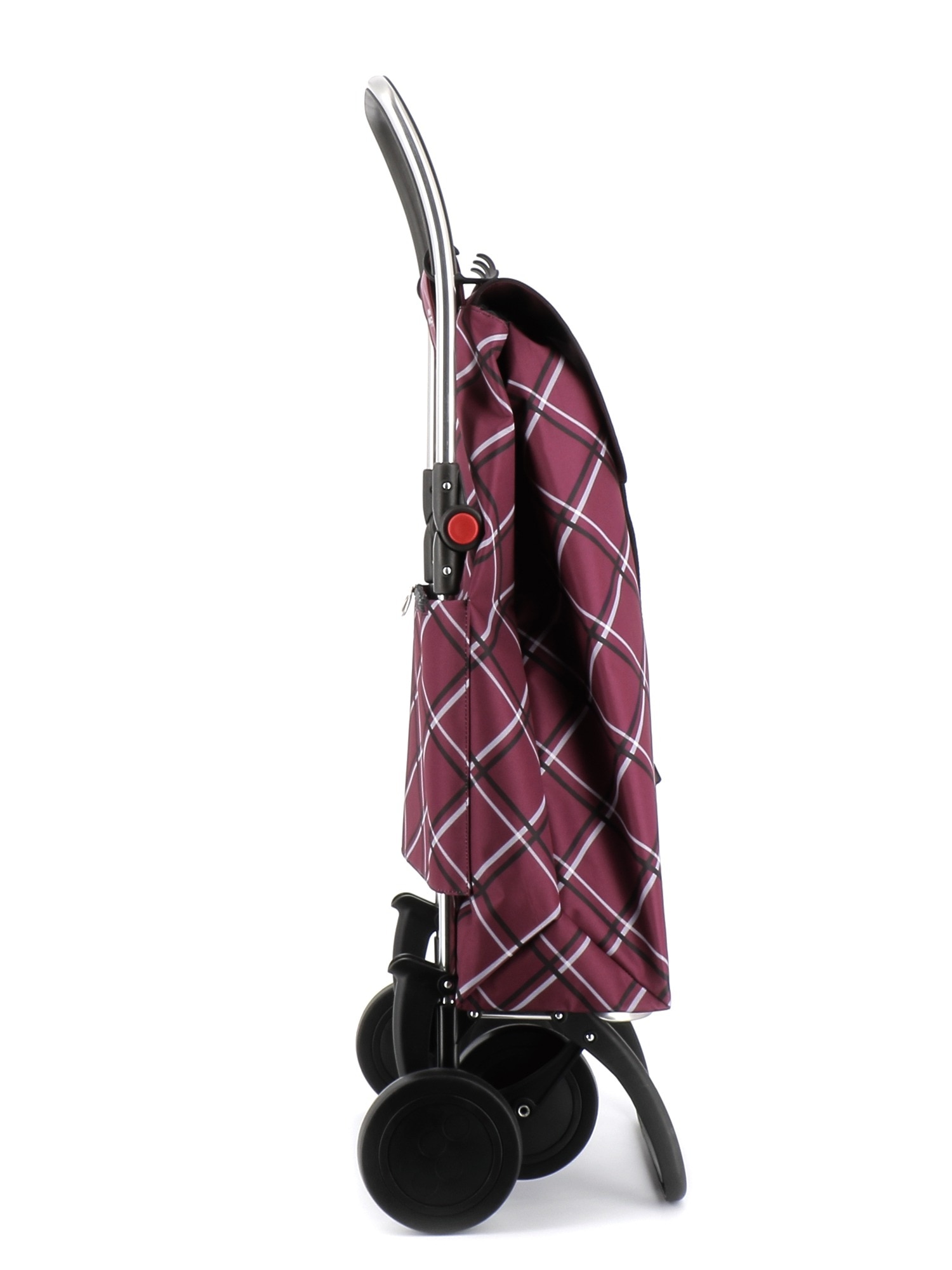 Imagen 2 de Carro de la compra I-Max Chiara 4 Ruedas Plegable Rolser - Burdeos Burdeos