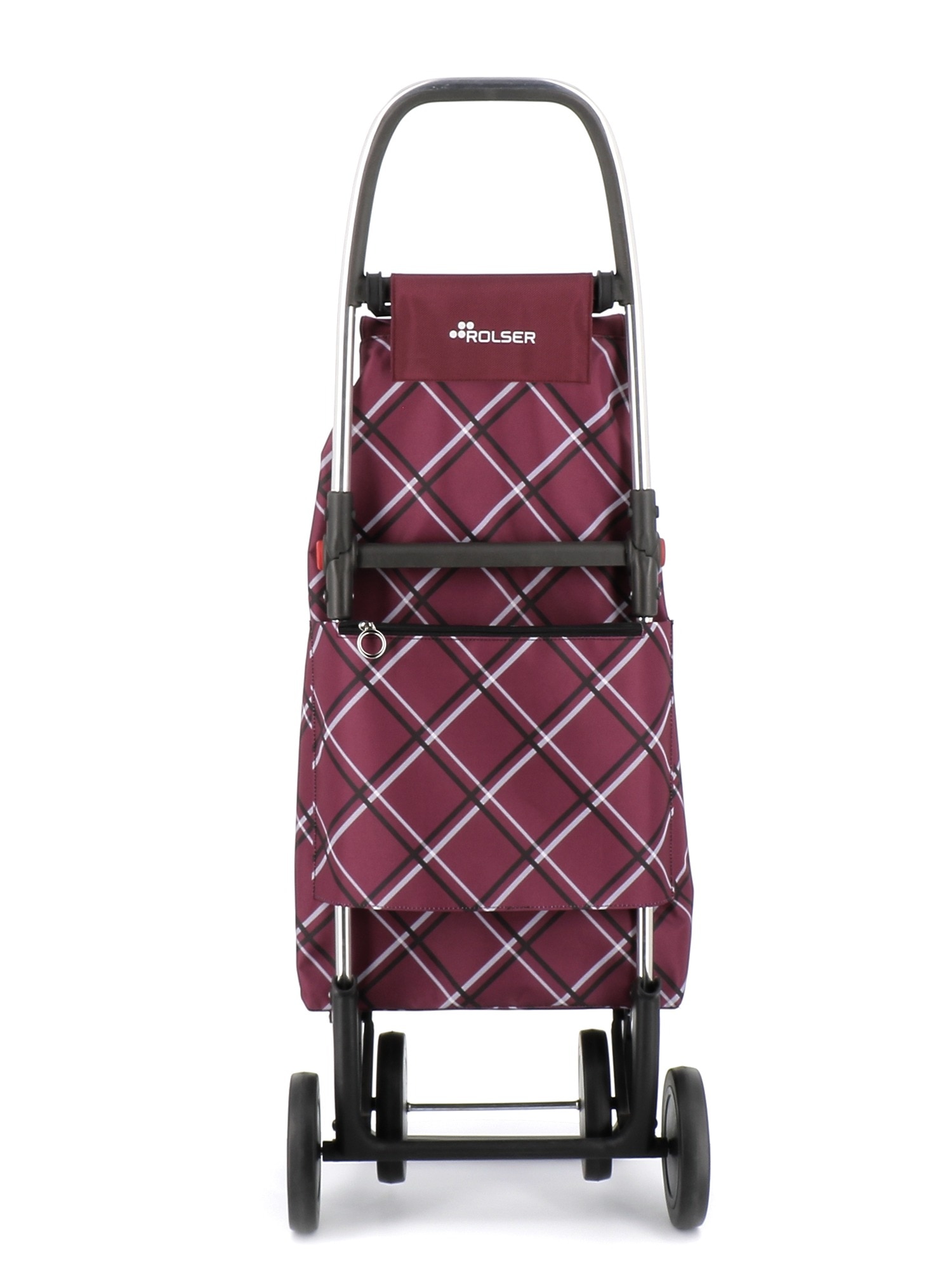Imagen 4 de Carro de la compra I-Max Chiara 4 Ruedas Plegable Rolser - Burdeos Burdeos