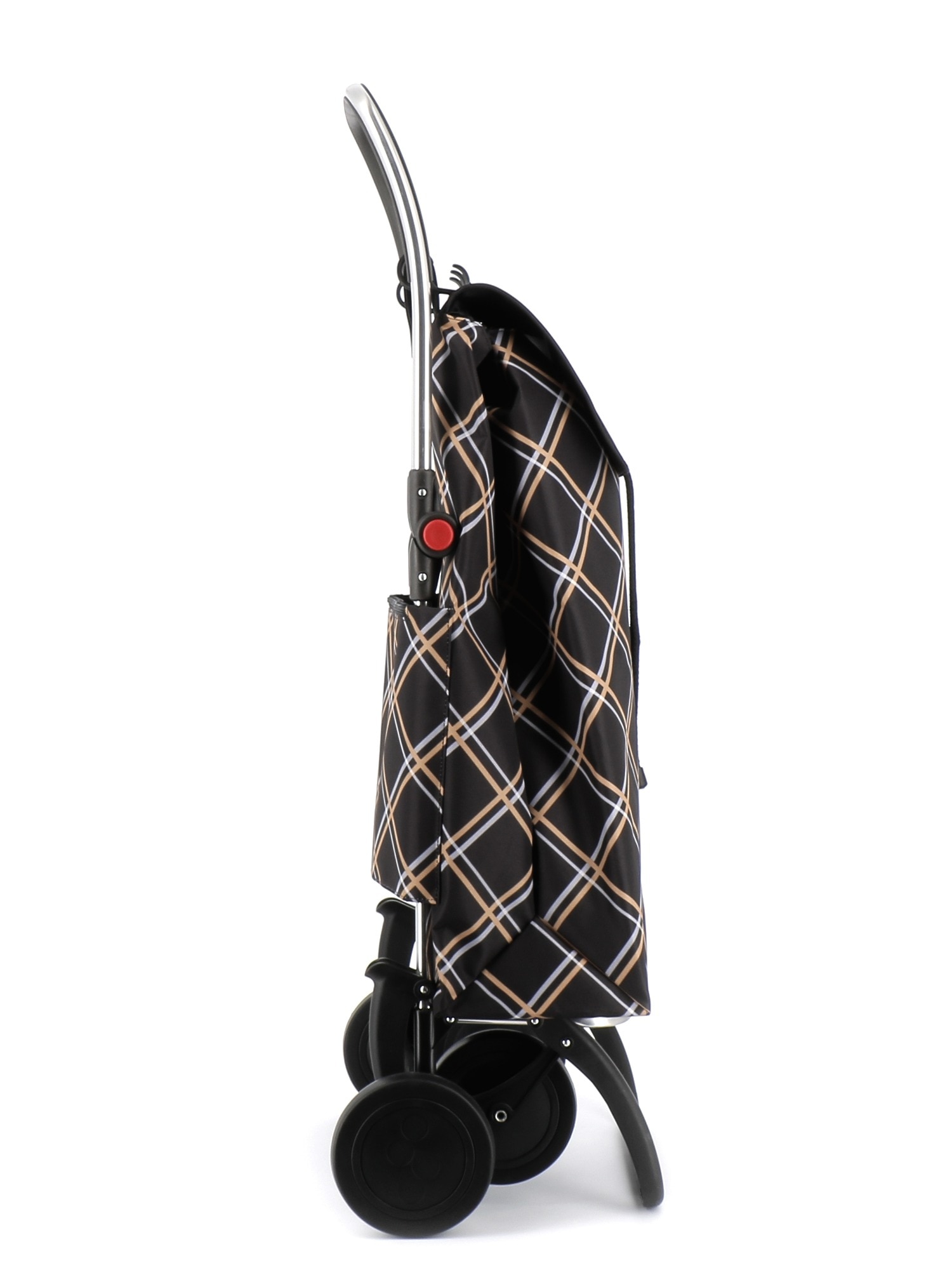 Imagen 2 de Carro de la compra I-Max Chiara 4 Ruedas Plegable Rolser - Negro Negro