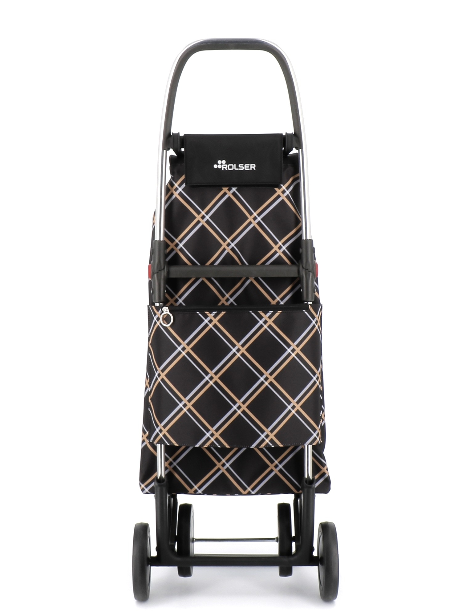 Imagen 4 de Carro de la compra I-Max Chiara 4 Ruedas Plegable Rolser - Negro Negro