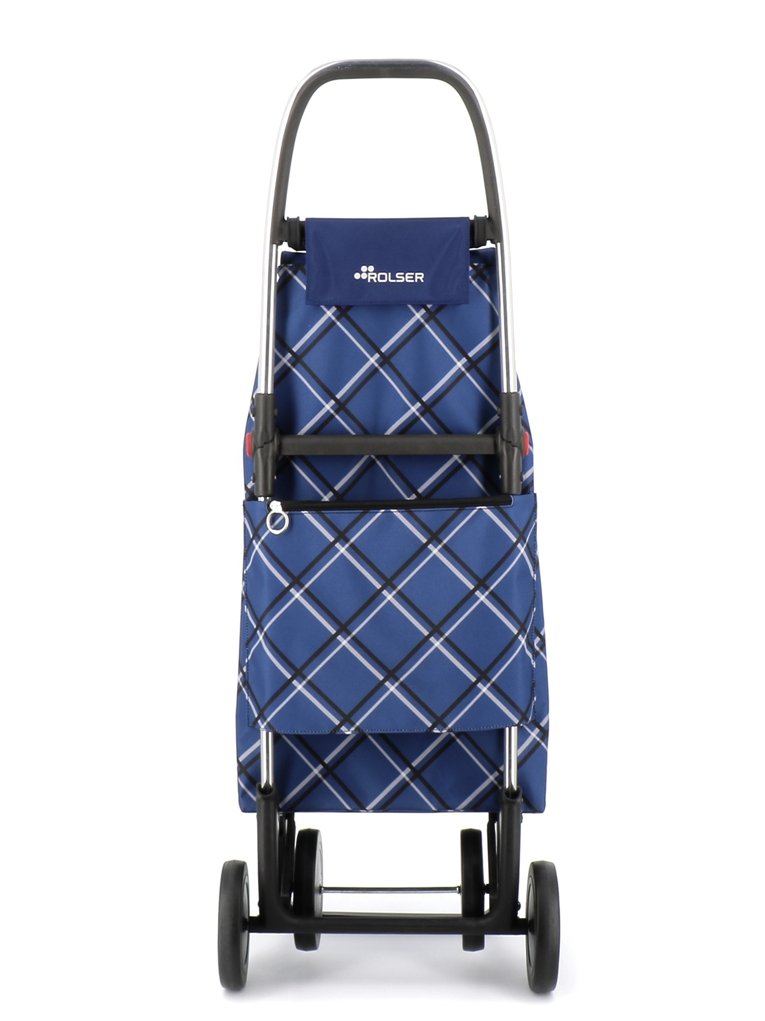 Imagen 4 de Carro de la compra I-Max Chiara 4 Ruedas Plegable Rolser - Azul Azul