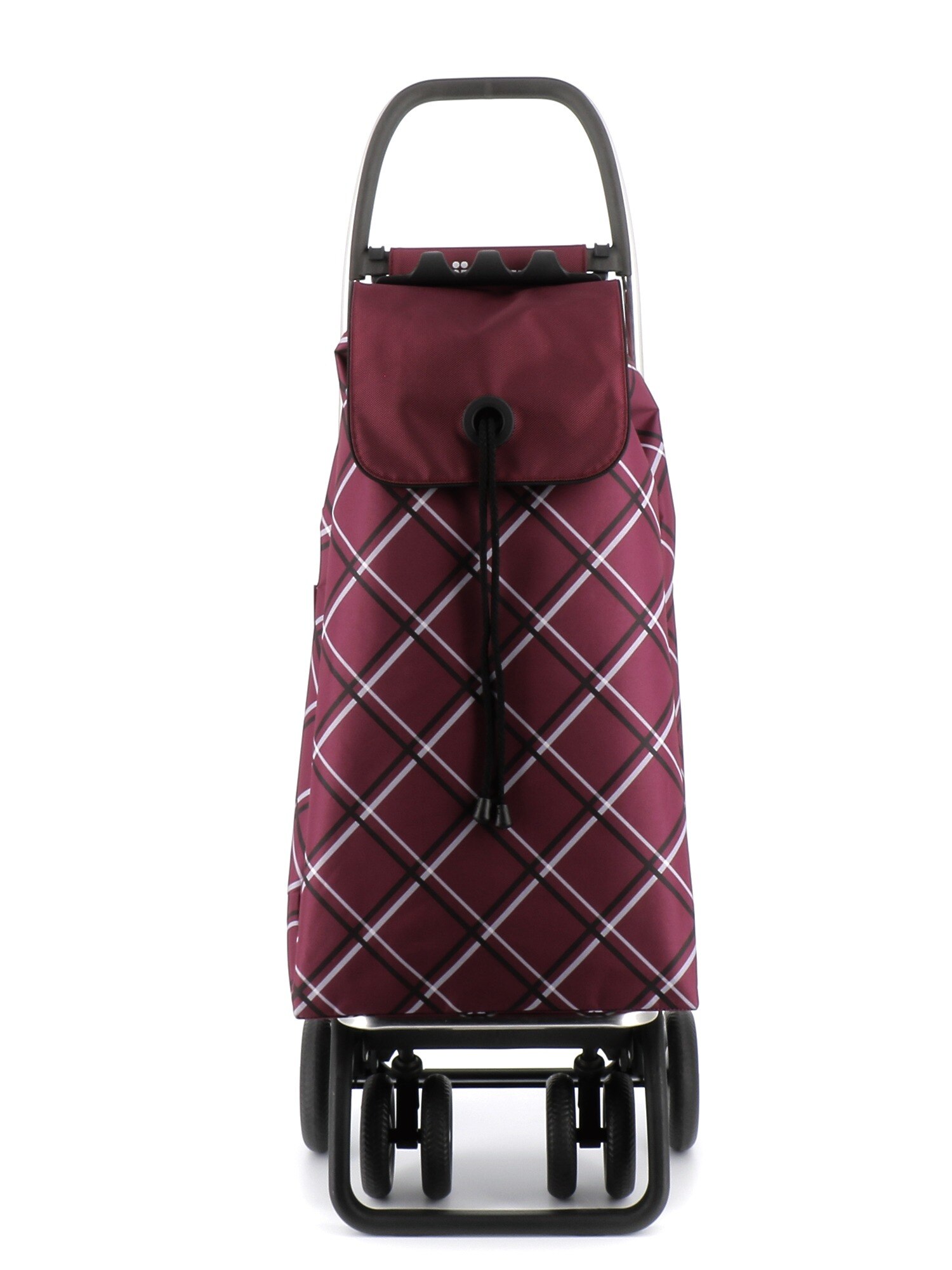 Imagen 5 de Carro de la compra I-Max Chiara 4 Ruedas 2 Giratorias Plegable Rolser - Burdeos Burdeos