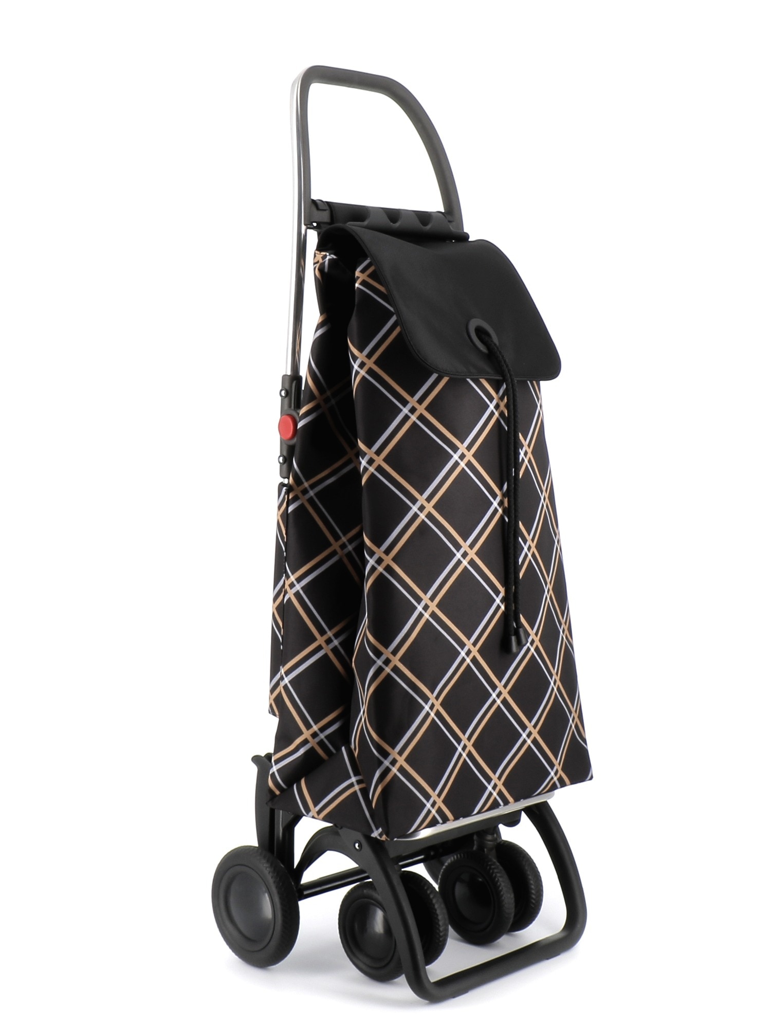 Imagen 1 de Carro de la compra I-Max Chiara 4 Ruedas 2 Giratorias Plegable Rolser - Negro Negro