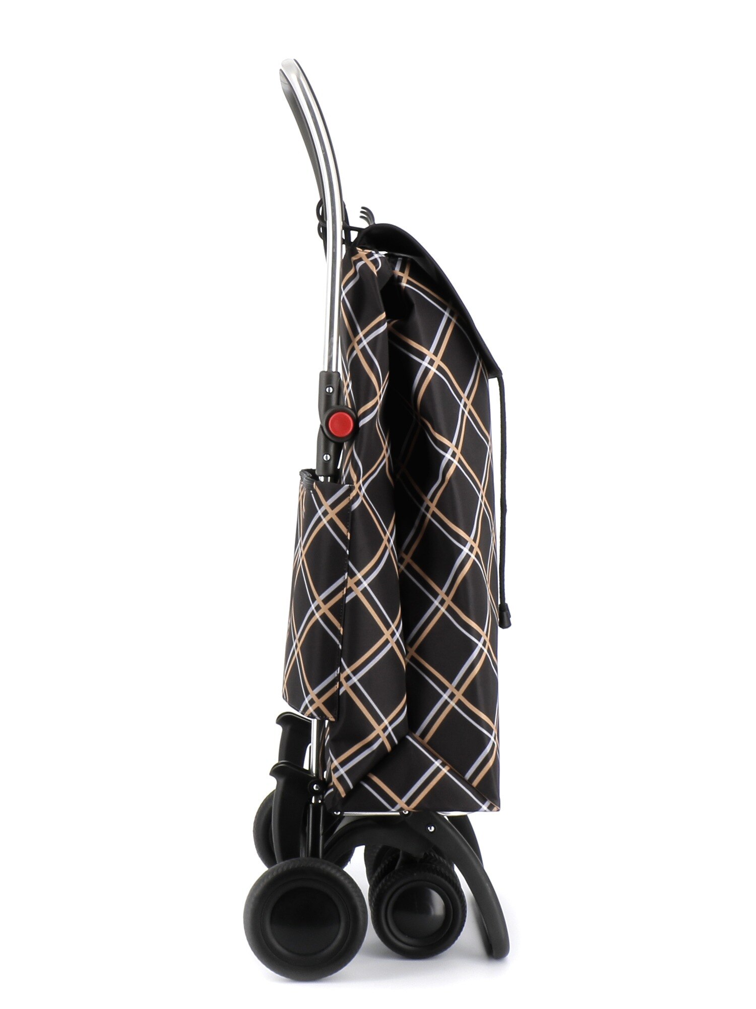 Imagen 2 de Carro de la compra I-Max Chiara 4 Ruedas 2 Giratorias Plegable Rolser - Negro Negro