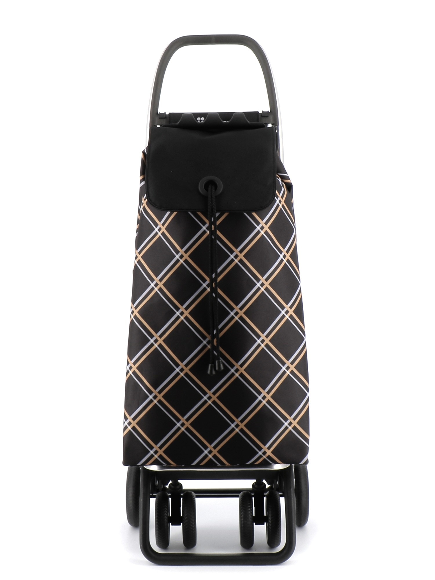 Imagen 5 de Carro de la compra I-Max Chiara 4 Ruedas 2 Giratorias Plegable Rolser - Negro Negro