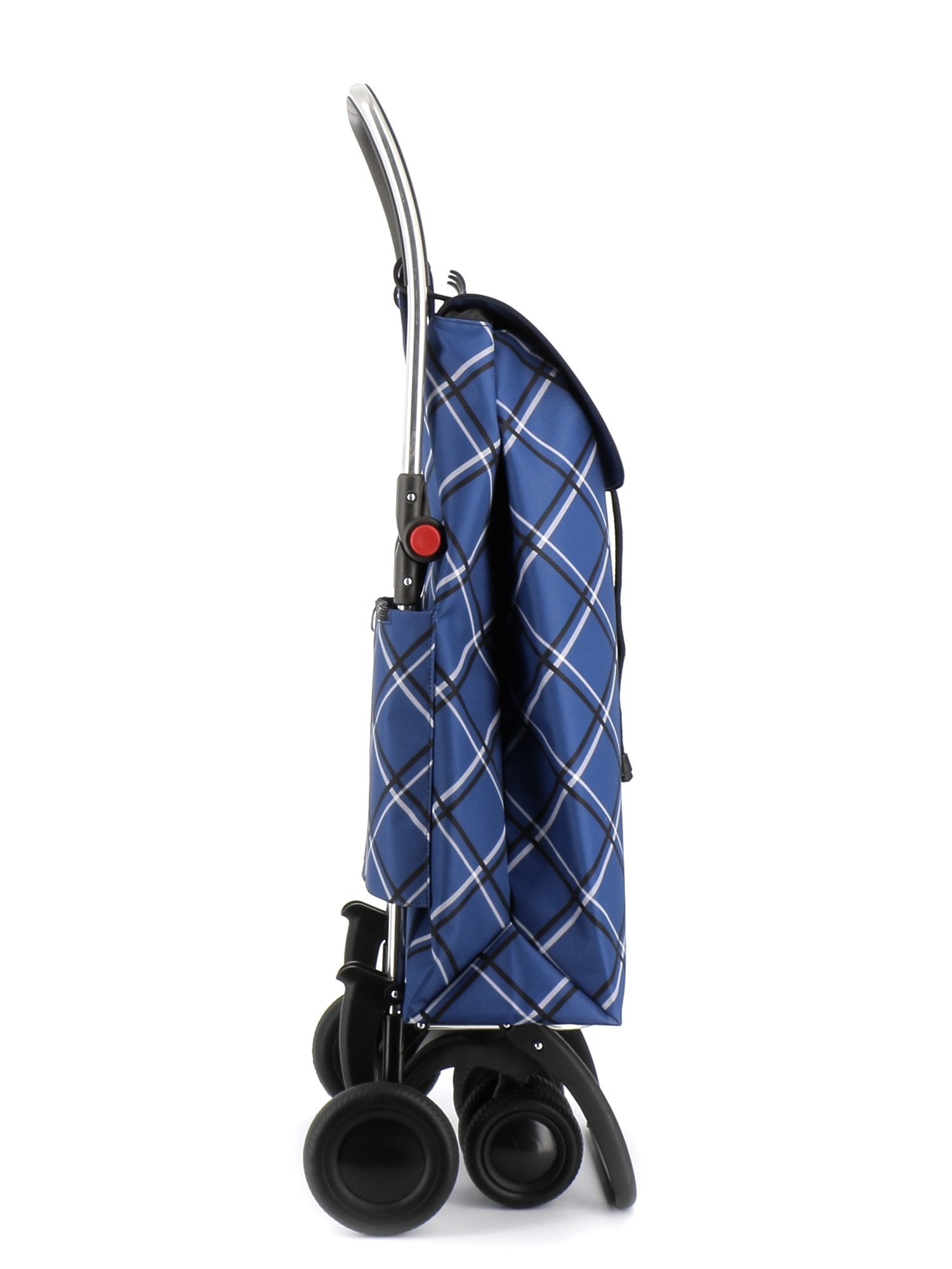 Imagen 2 de Carro de la compra I-Max Chiara 4 Ruedas 2 Giratorias Plegable Rolser - Azul Azul