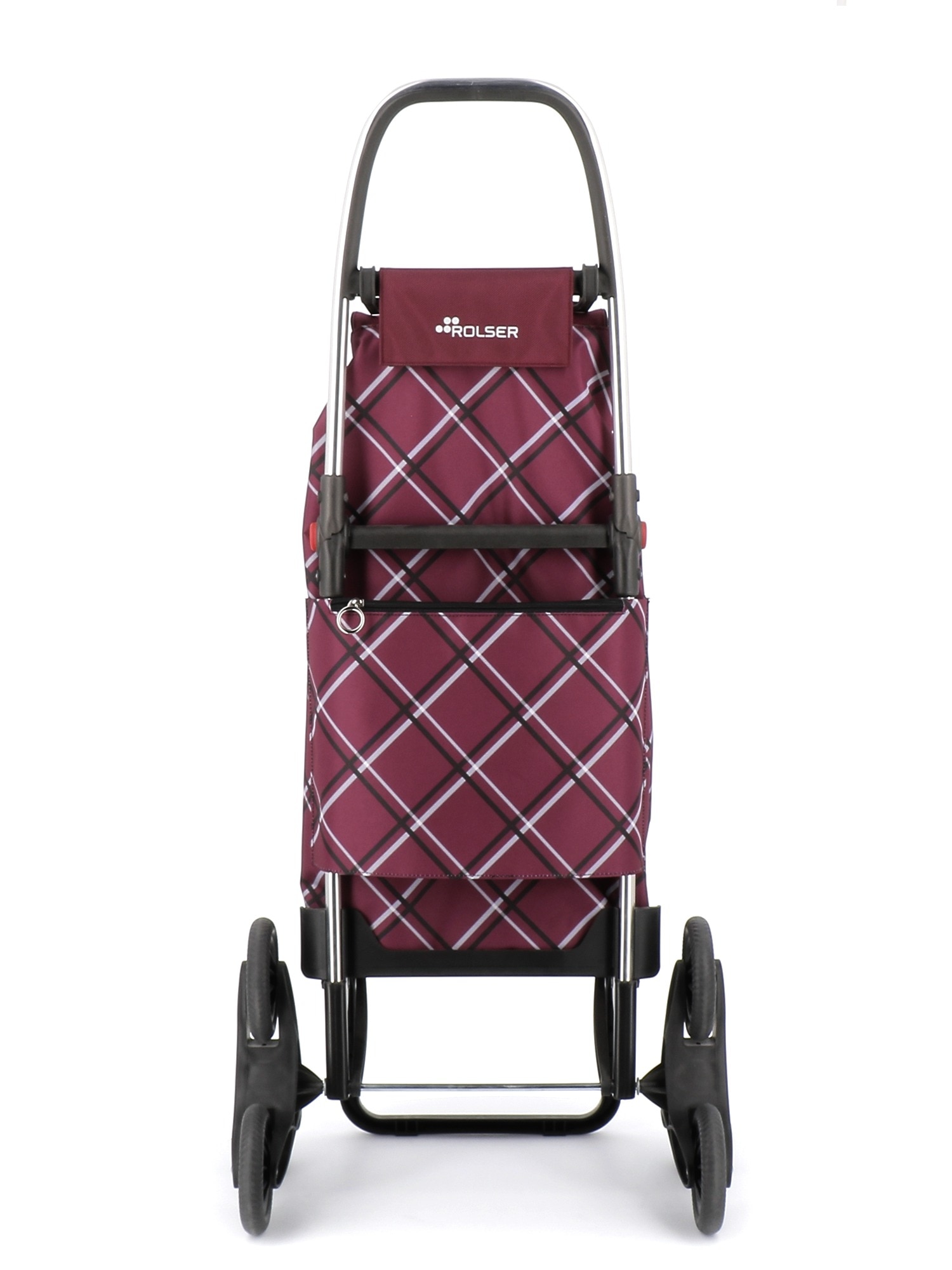 Imagen 4 de Carro de la compra I-Max Chiara 6 Ruedas Sube Escaleras Plegable Rolser - Burdeos Burdeos