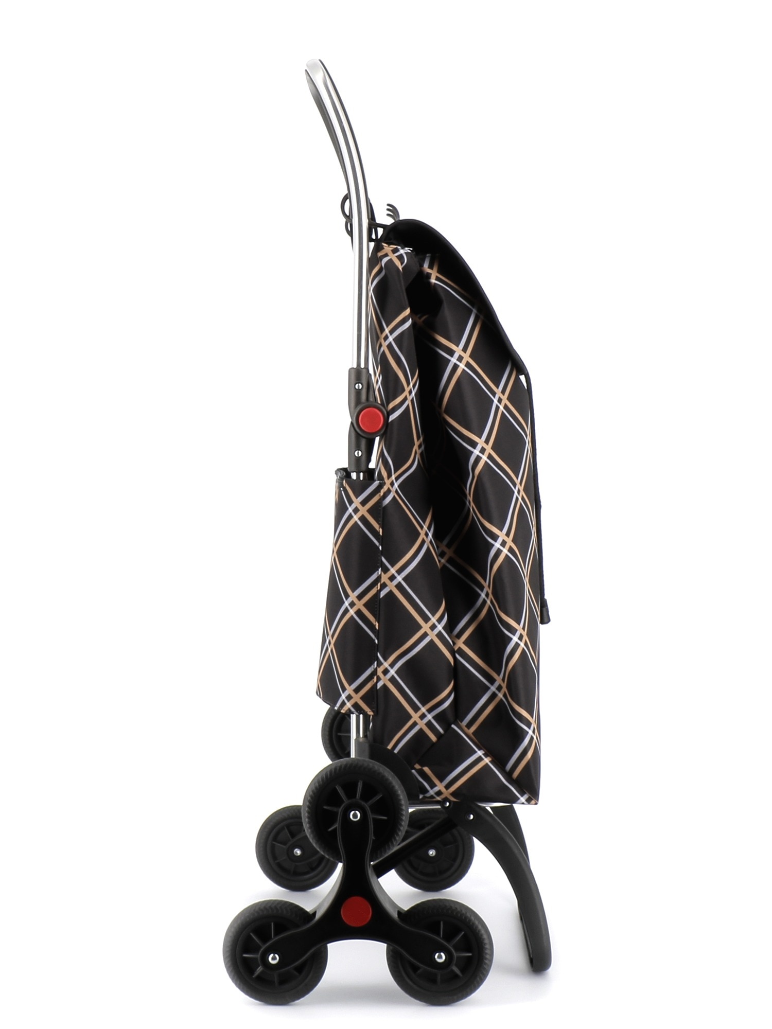 Imagen 2 de Carro de la compra I-Max Chiara 6 Ruedas Sube Escaleras Plegable Rolser - Negro Negro