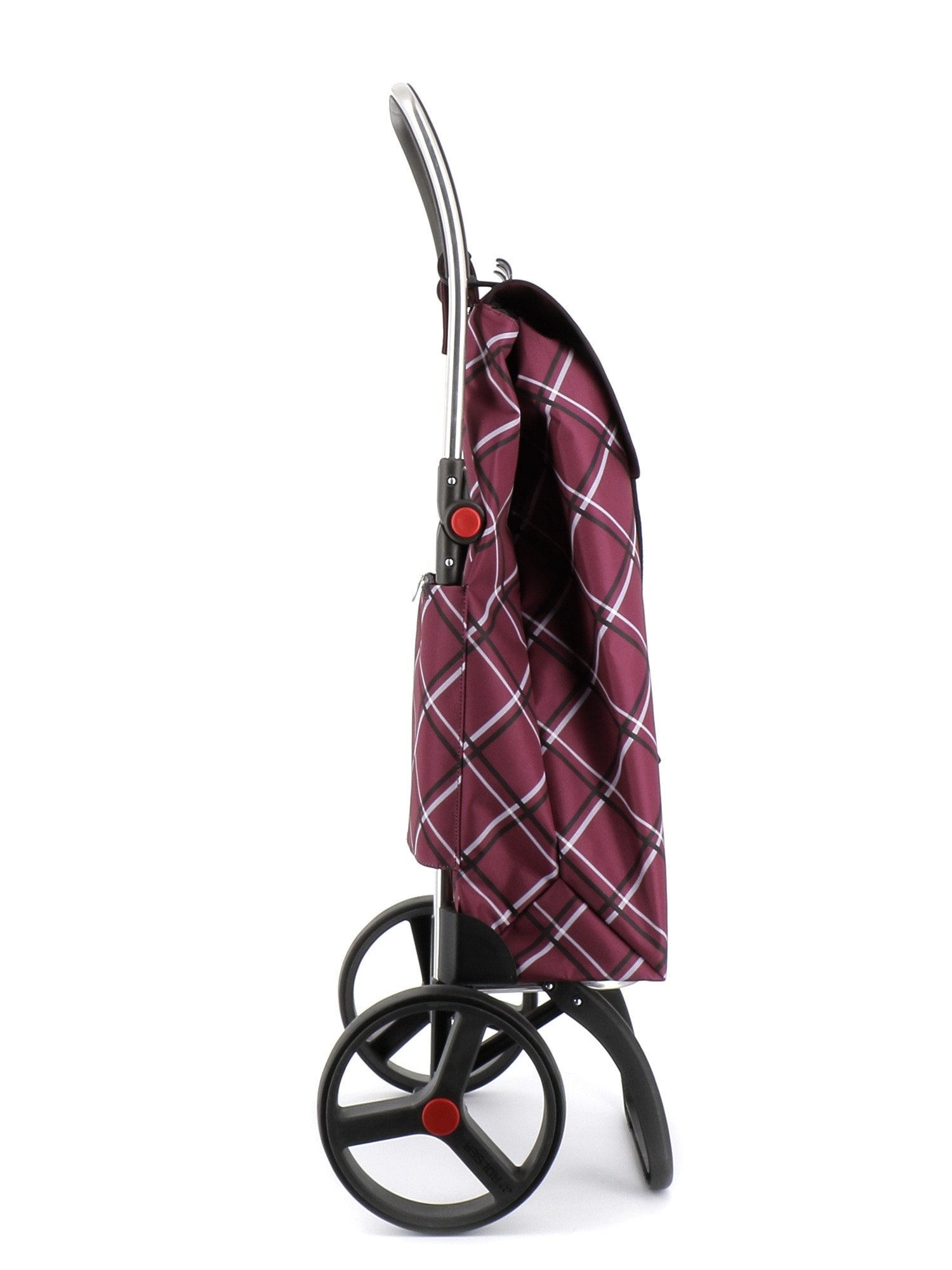 Imagen 2 de Carro de la compra I-Max Chiara 2 Ruedas Grandes Plegable Rolser - Burdeos Burdeos