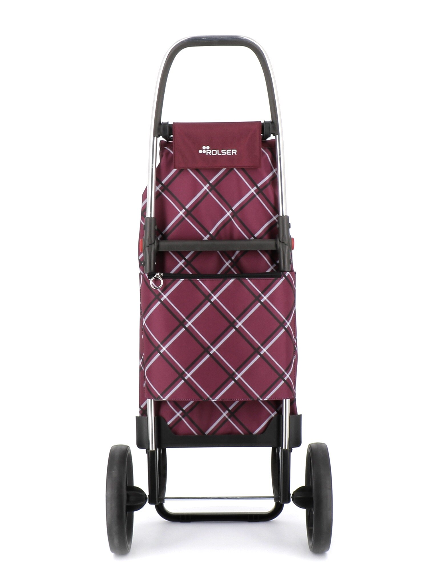 Imagen 4 de Carro de la compra I-Max Chiara 2 Ruedas Grandes Plegable Rolser - Burdeos Burdeos