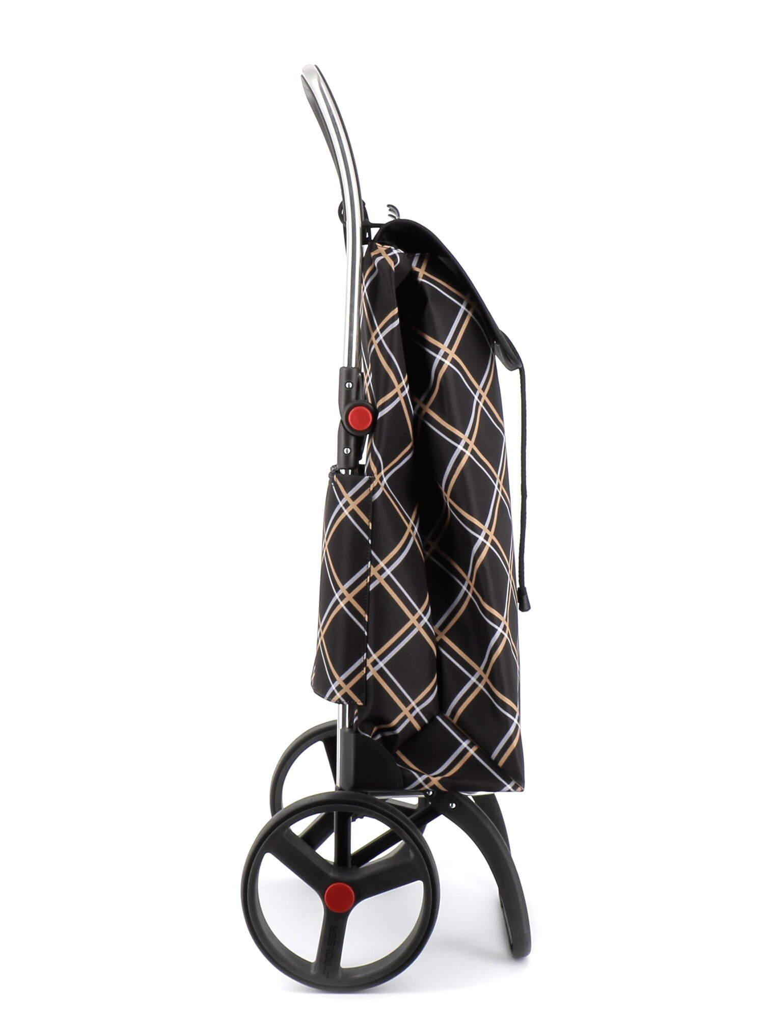 Imagen 2 de Carro de la compra I-Max Chiara 2 Ruedas Grandes Plegable Rolser - Negro Negro