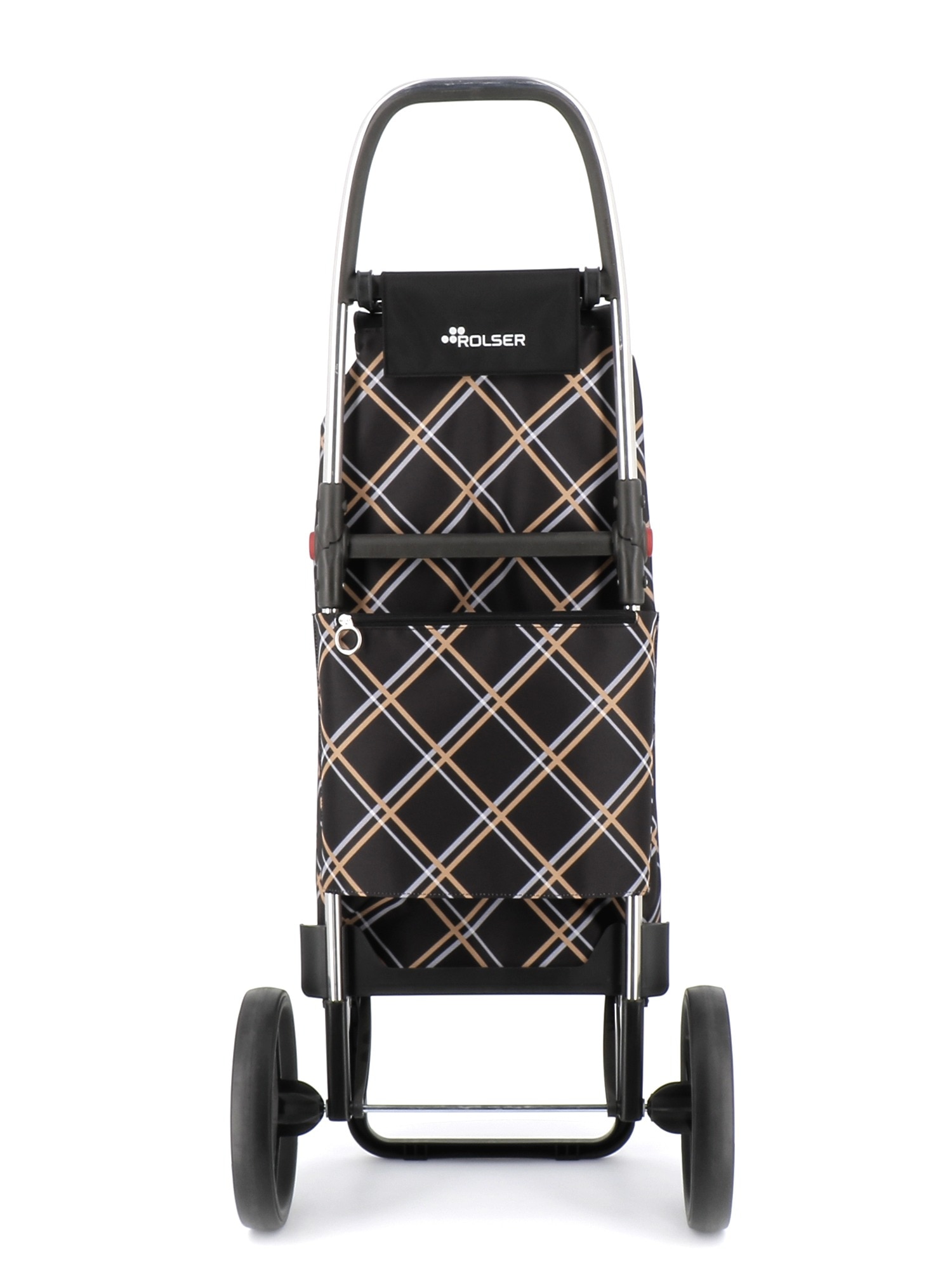 Imagen 4 de Carro de la compra I-Max Chiara 2 Ruedas Grandes Plegable Rolser - Negro Negro