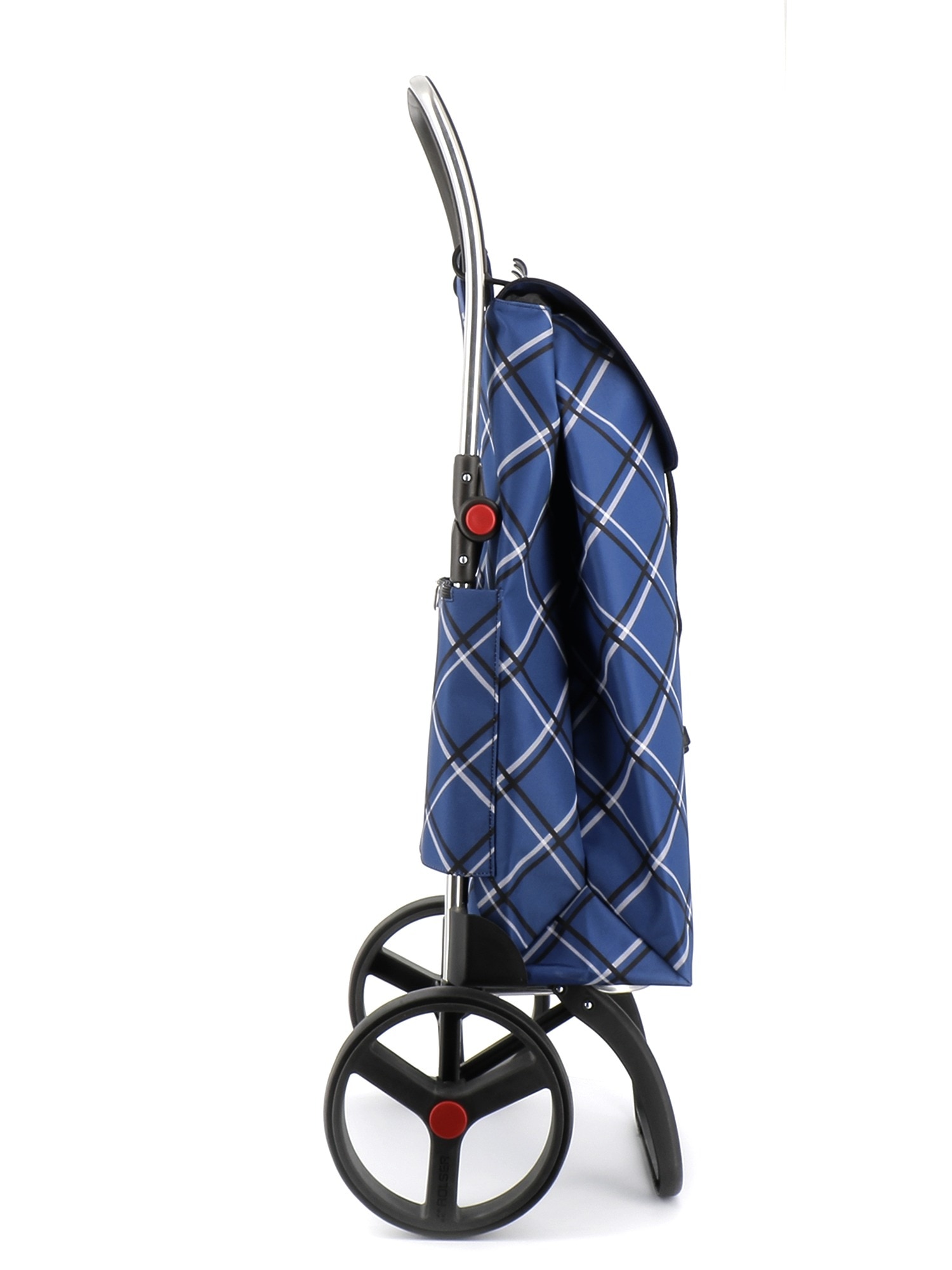 Imagen 2 de Carro de la compra I-Max Chiara 2 Ruedas Grandes Plegable Rolser - Azul Azul