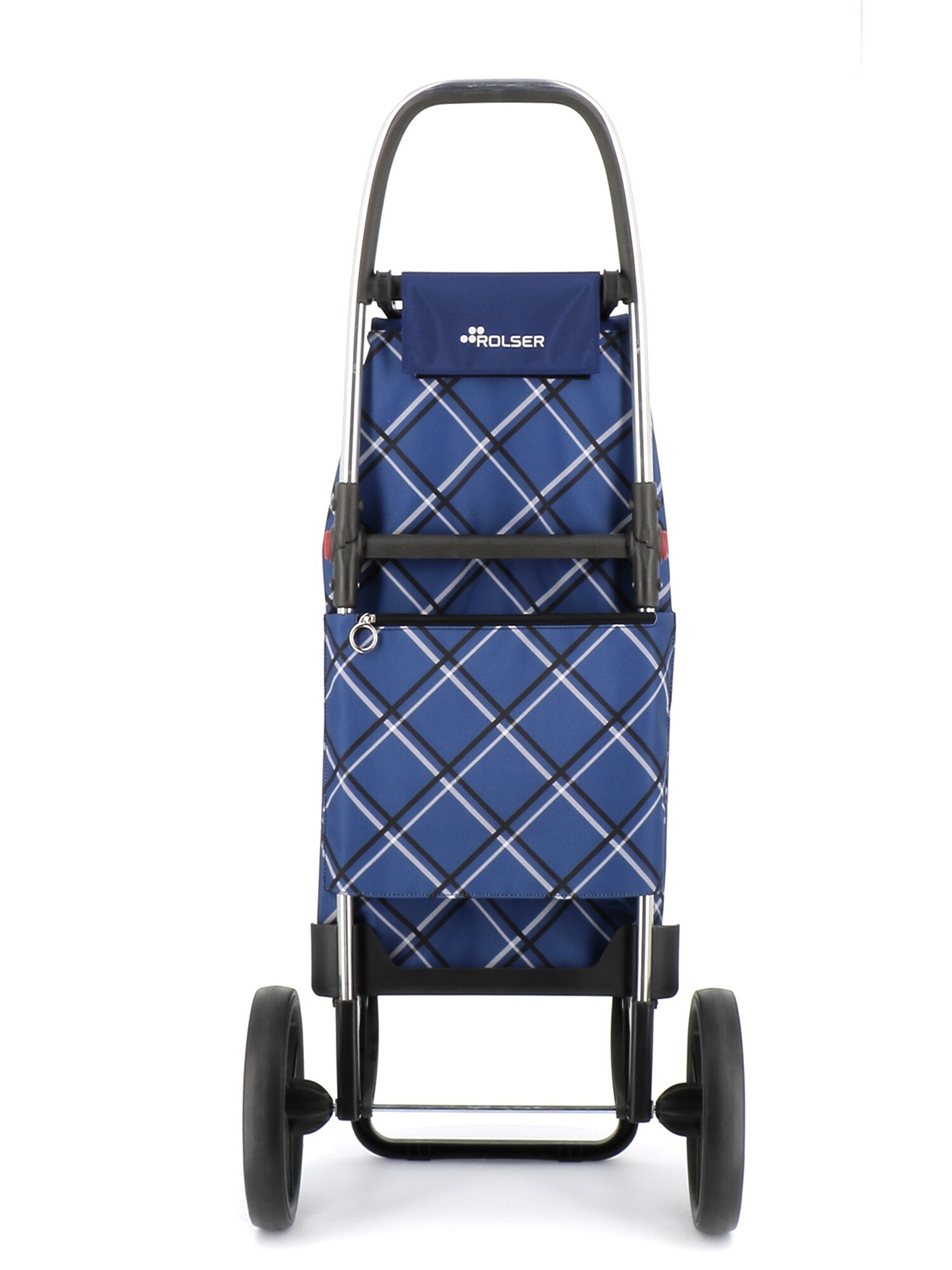 Imagen 4 de Carro de la compra I-Max Chiara 2 Ruedas Grandes Plegable Rolser - Azul Azul