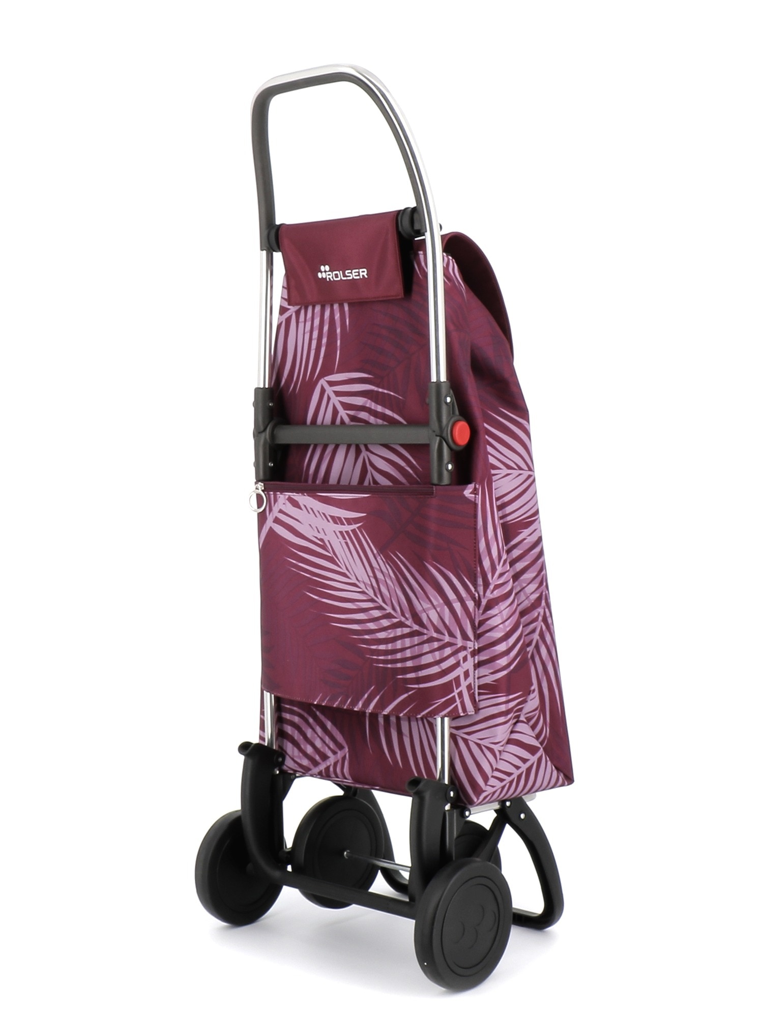 Imagen 3 de Carro de la compra I-Max Costa Rica 4 Ruedas Plegable Rolser - Burdeos Burdeos