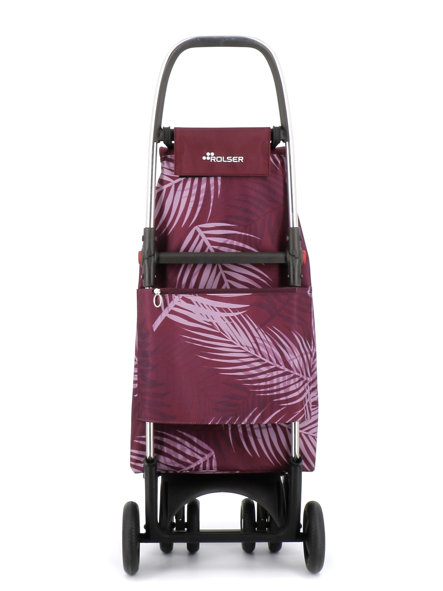 Imagen 4 de Carro de la compra I-Max Costa Rica 4 Ruedas 2 Giratorias Plegable Rolser - Burdeos Burdeos