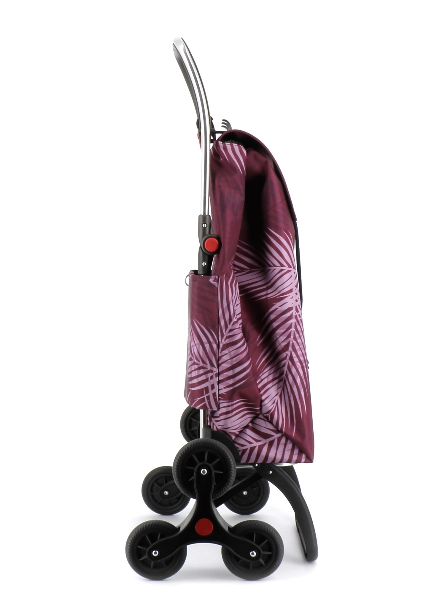 Imagen 2 de Carro de la compra I-Max Costa Rica 6 Ruedas Sube Escaleras Plegable Rolser - Burdeos Burdeos