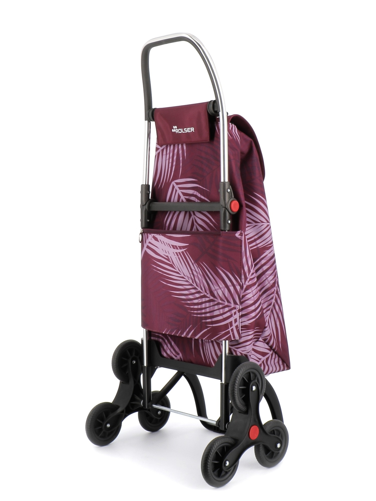 Imagen 3 de Carro de la compra I-Max Costa Rica 6 Ruedas Sube Escaleras Plegable Rolser - Burdeos Burdeos