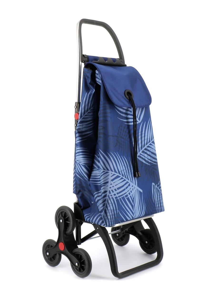 Carro de la compra I-Max Costa Rica 6 Ruedas Sube Escaleras Plegable Rolser Azul-1