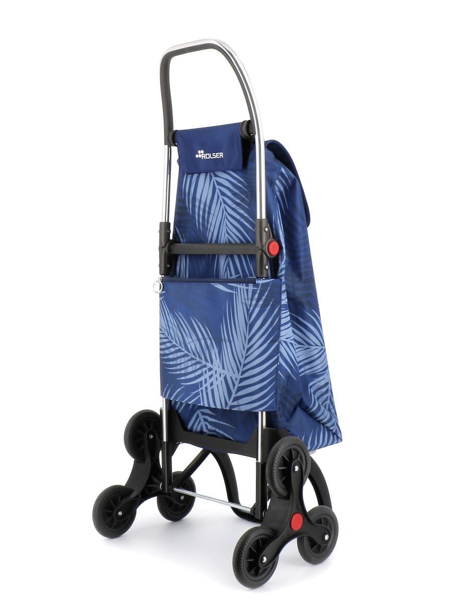 Carro de la compra I-Max Costa Rica 6 Ruedas Sube Escaleras Plegable Rolser Azul-3