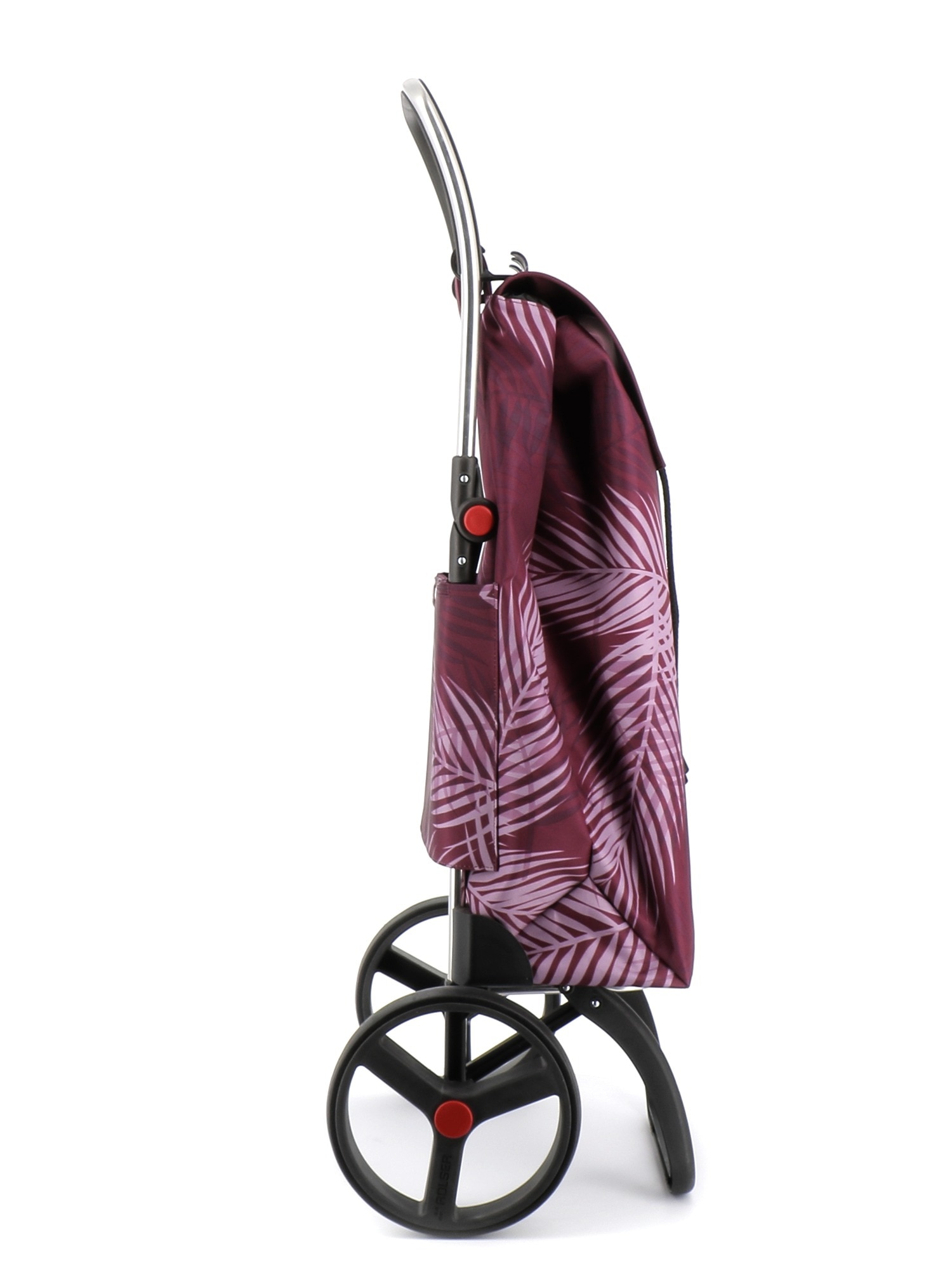 Imagen 2 de Carro de la compra I-Max Costa Rica 2 Ruedas Grandes Plegable Rolser - Burdeos Burdeos