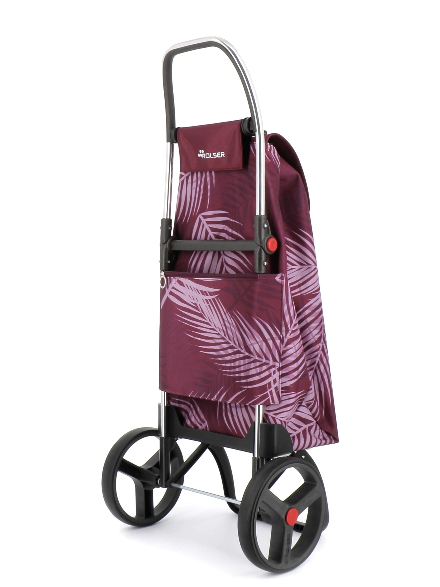 Imagen 3 de Carro de la compra I-Max Costa Rica 2 Ruedas Grandes Plegable Rolser - Burdeos Burdeos