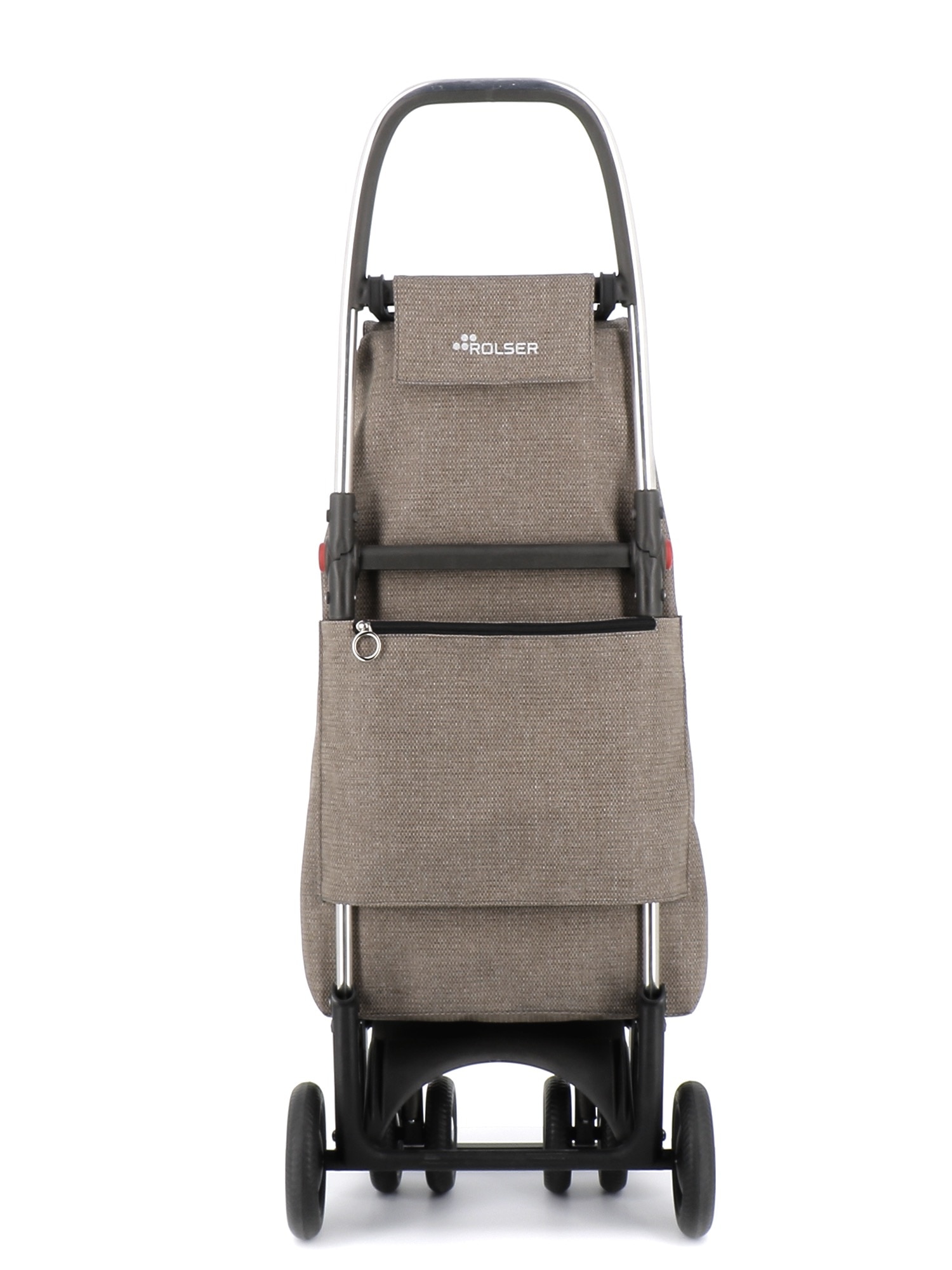 Imagen 4 de Carro de la compra I-Max ZD 4 Ruedas 2 Giratorias Plegable Rolser - Beige Beige