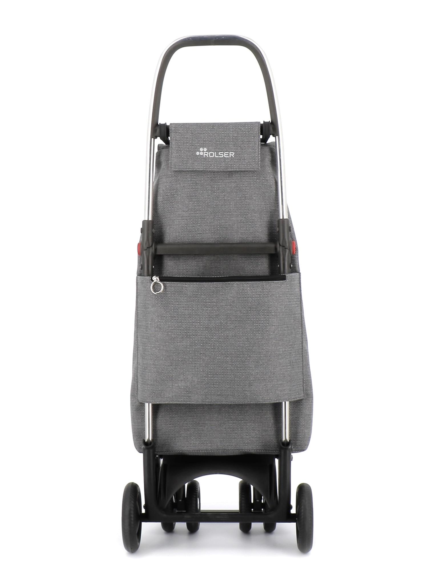 Imagen 4 de Carro de la compra I-Max ZD 4 Ruedas 2 Giratorias Plegable Rolser - Gris Gris