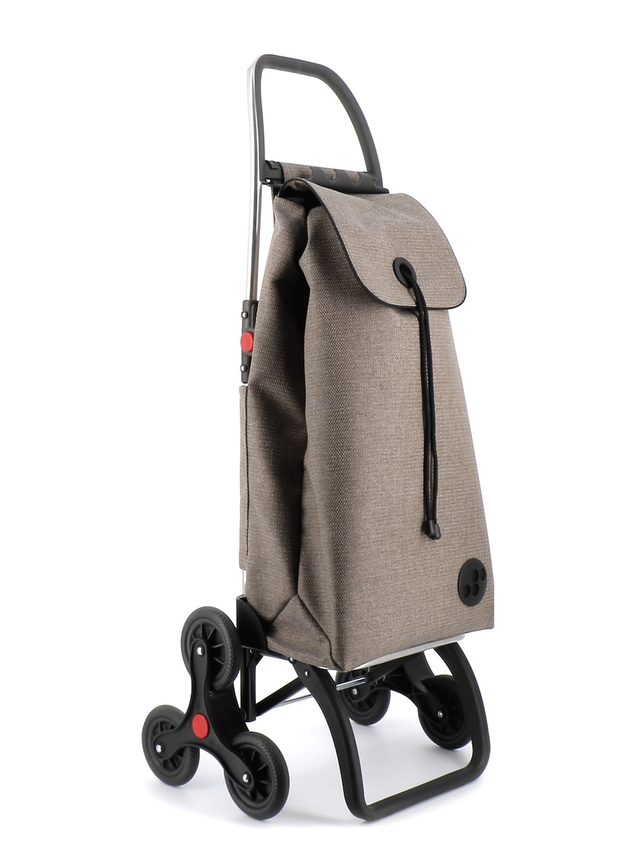 Carro de la compra I-Max ZD 6 Ruedas Sube Escaleras Plegable Rolser Beige-1