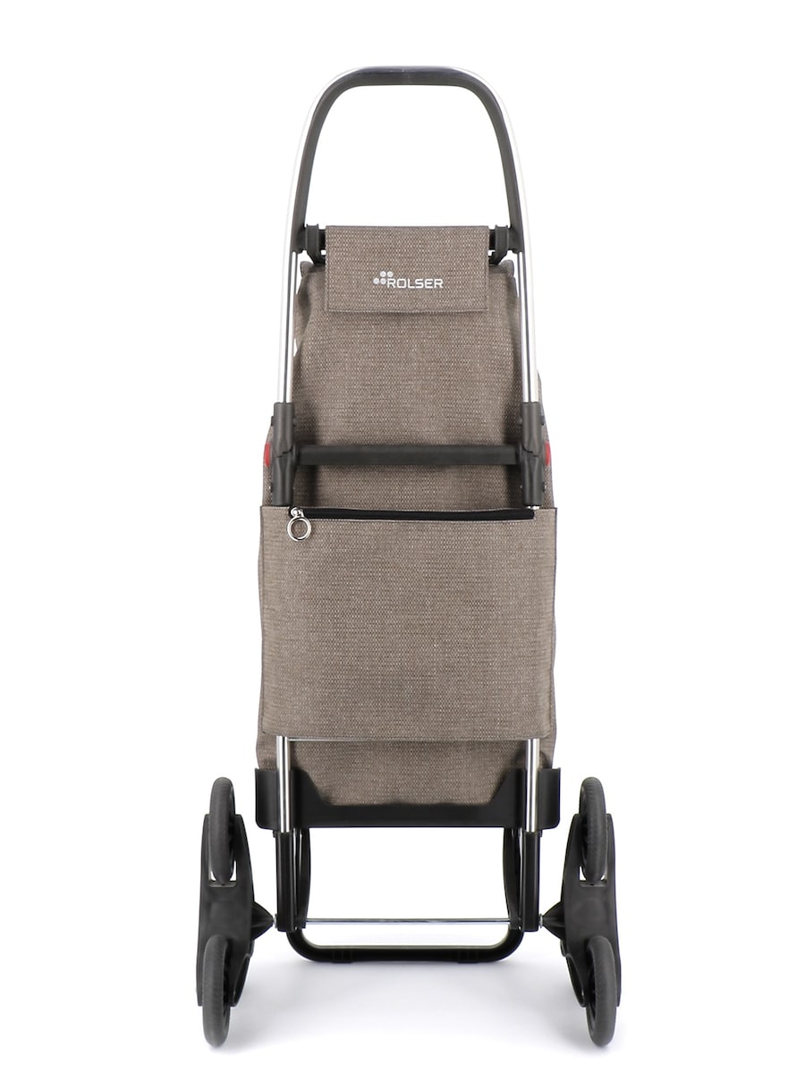 Carro de la compra I-Max ZD 6 Ruedas Sube Escaleras Plegable Rolser Beige-4