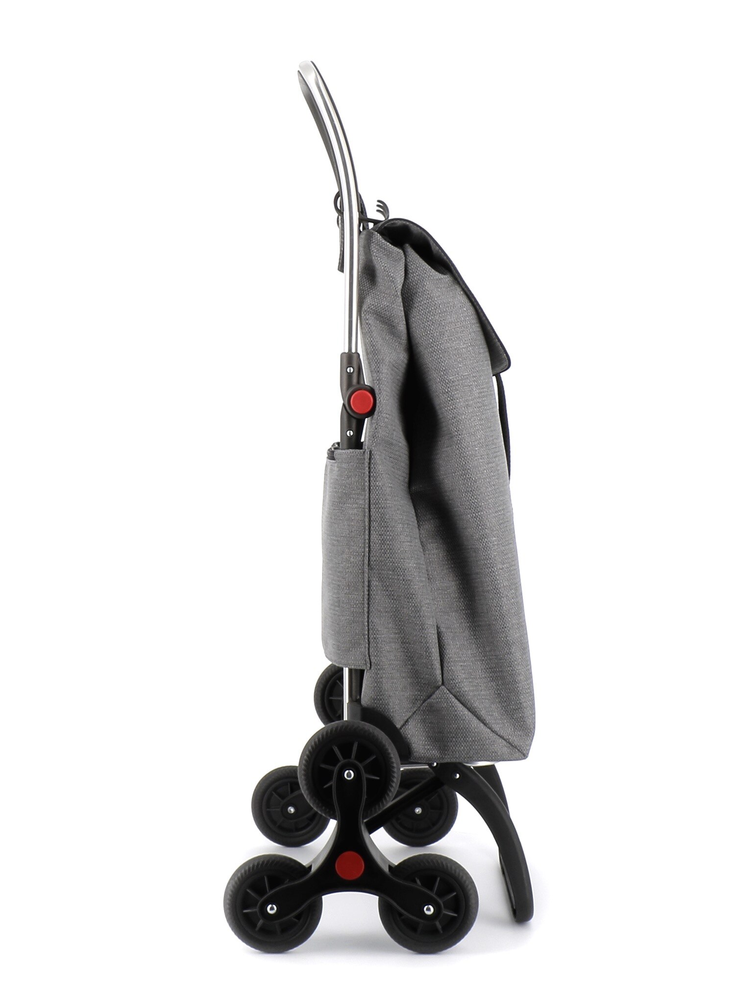 Imagen 2 de Carro de la compra I-Max ZD 6 Ruedas Sube Escaleras Plegable Rolser - Gris Gris