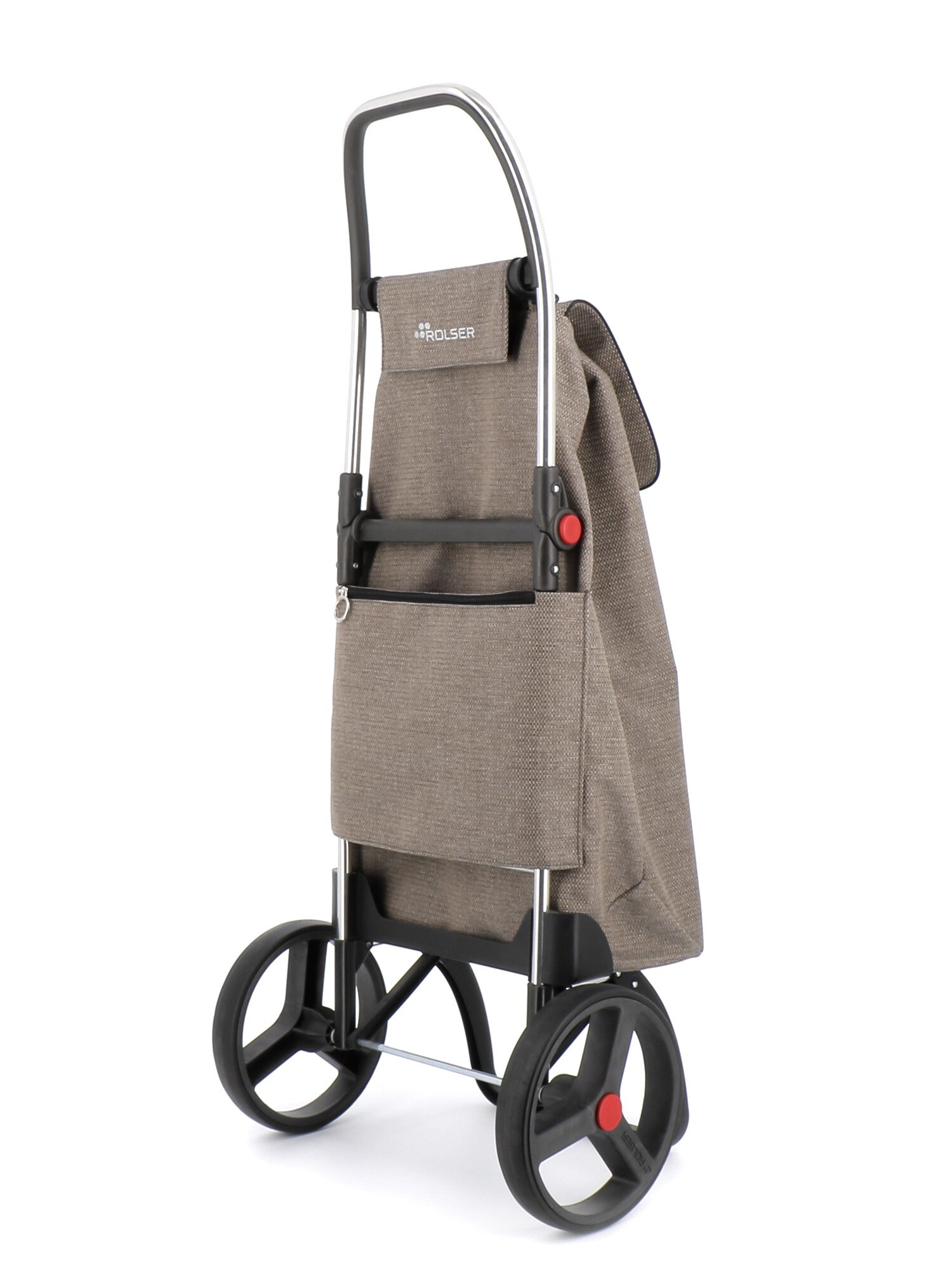 Imagen 3 de Carro de la compra I-Max ZD 2 Ruedas Grandes Plegable Rolser - Beige Beige