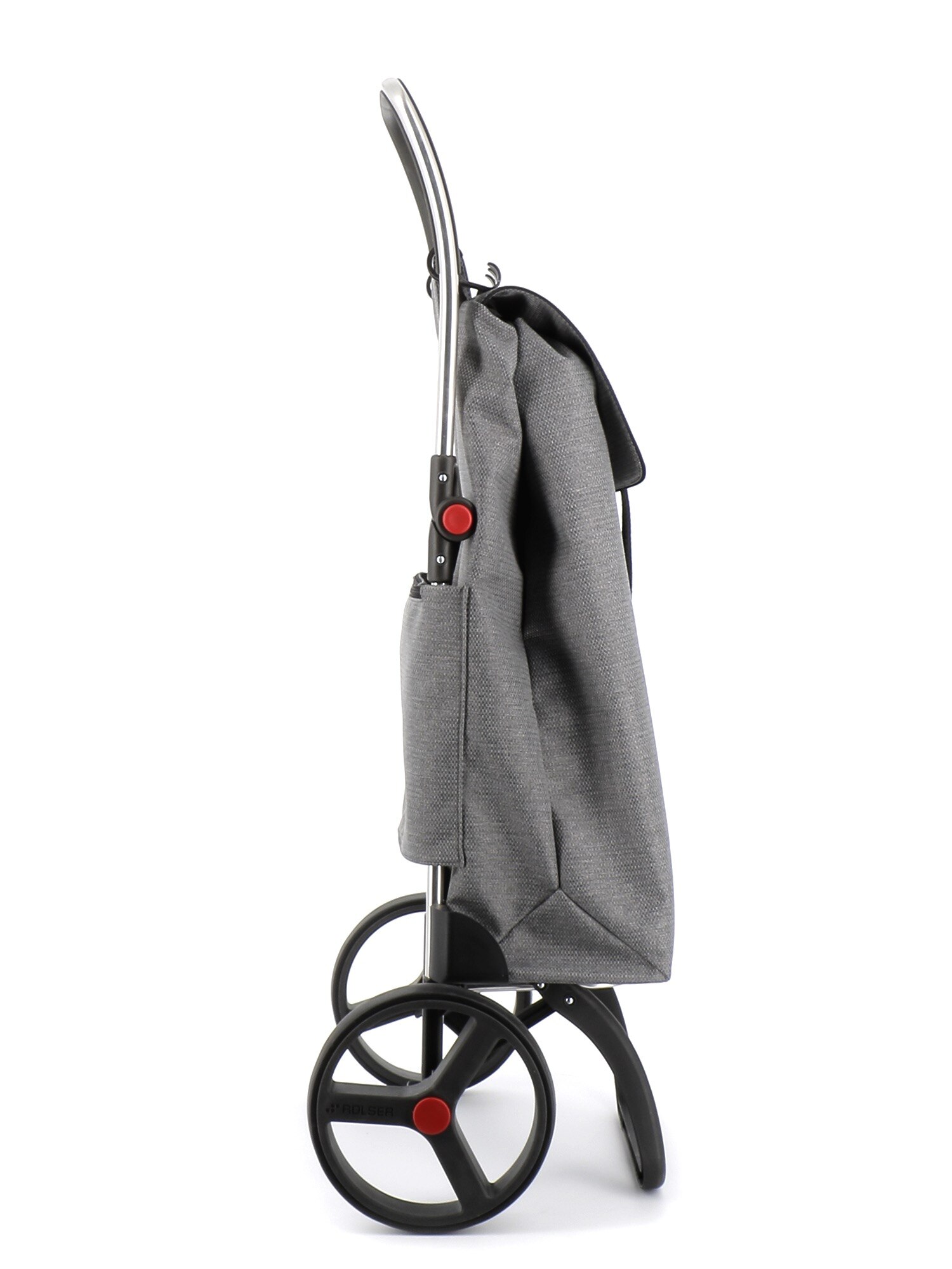 Imagen 2 de Carro de la compra I-Max ZD 2 Ruedas Grandes Plegable Rolser - Gris Gris